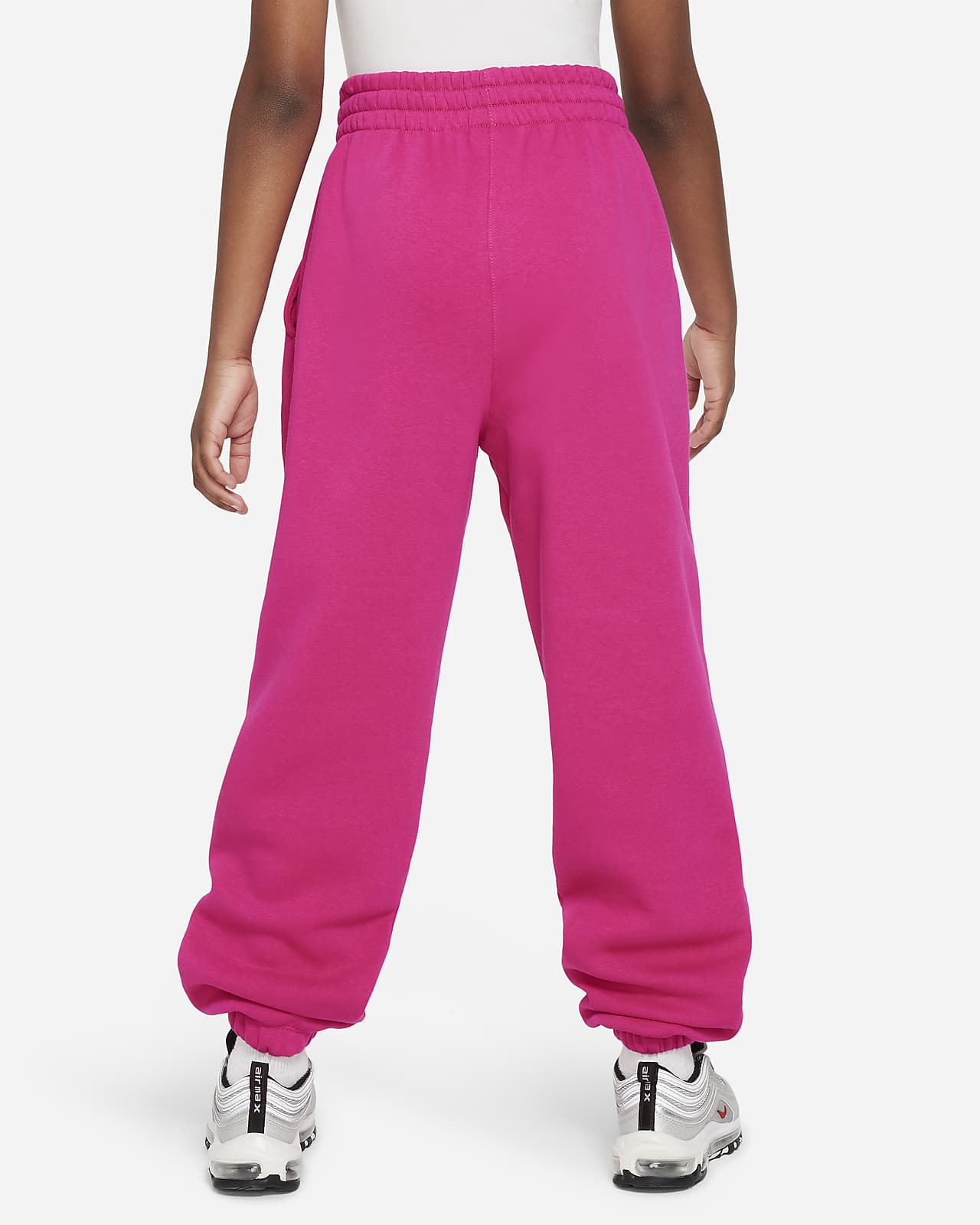 (Girls\') Club Big Kids\' Sportswear Nike Loose Fleece Pants.