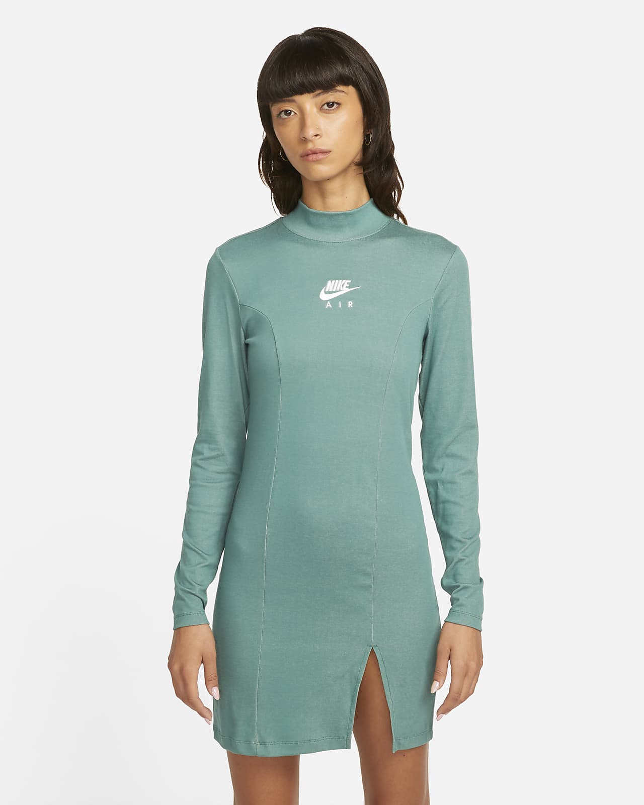 vestido nike air manga longa