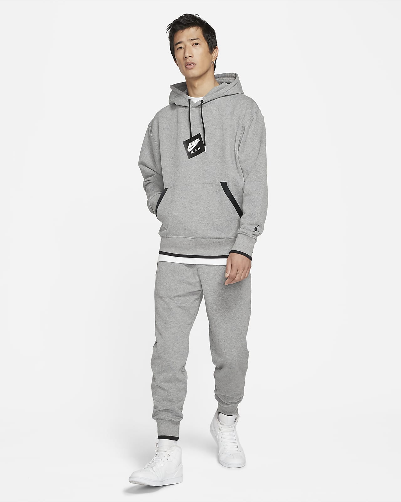 jordan men's jumpman classics fleece pullover
