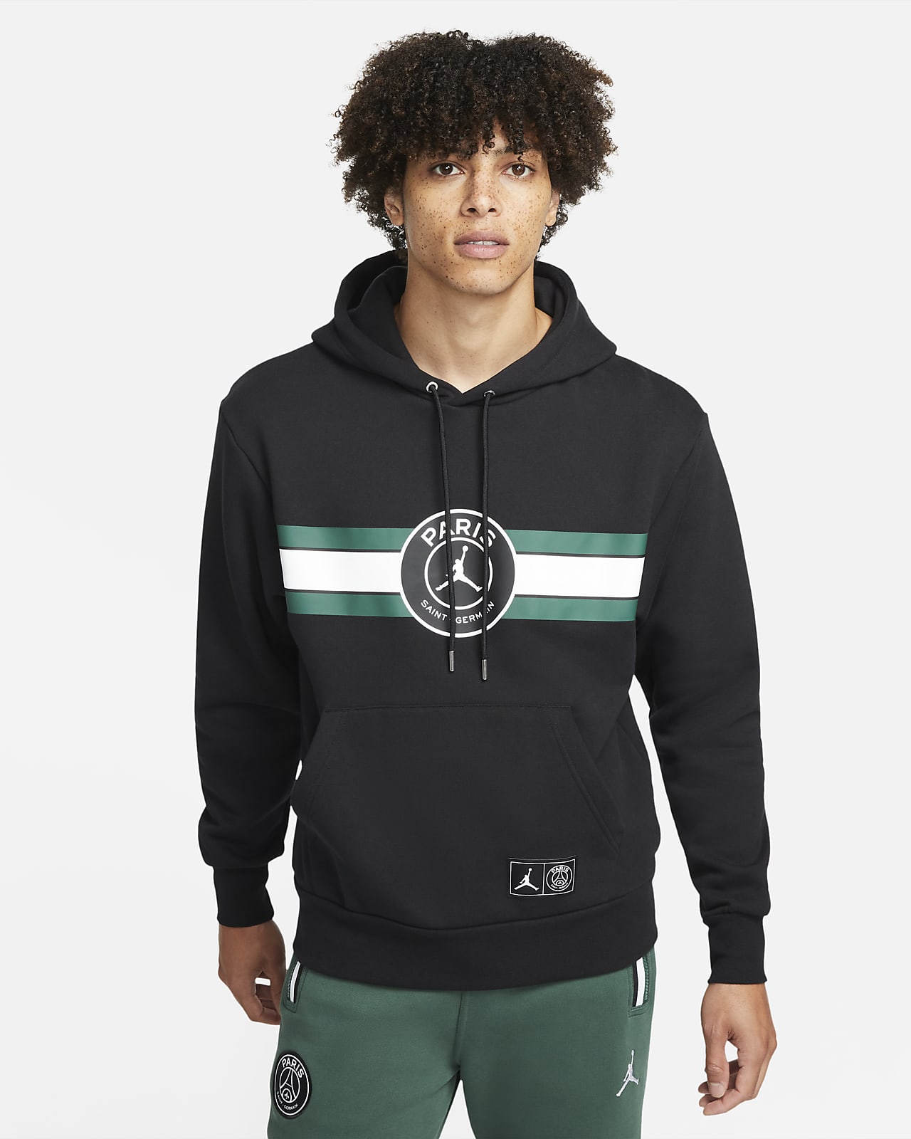 Felpa pullover in fleece con cappuccio Paris Saint-Germain - Uomo. Nike CH