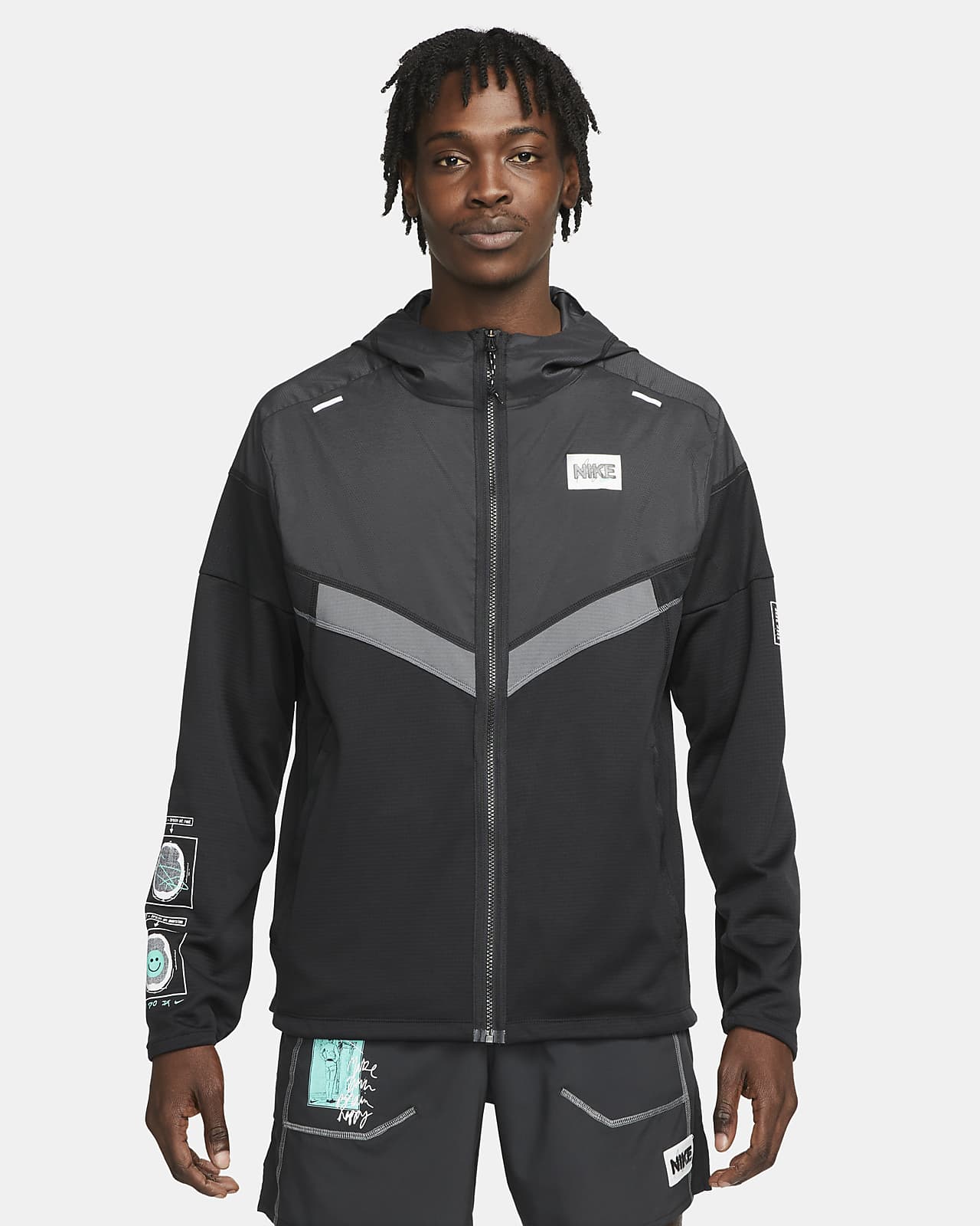 heilig ventilator puzzel Nike Windrunner D.Y.E. Men's Running Jacket. Nike.com