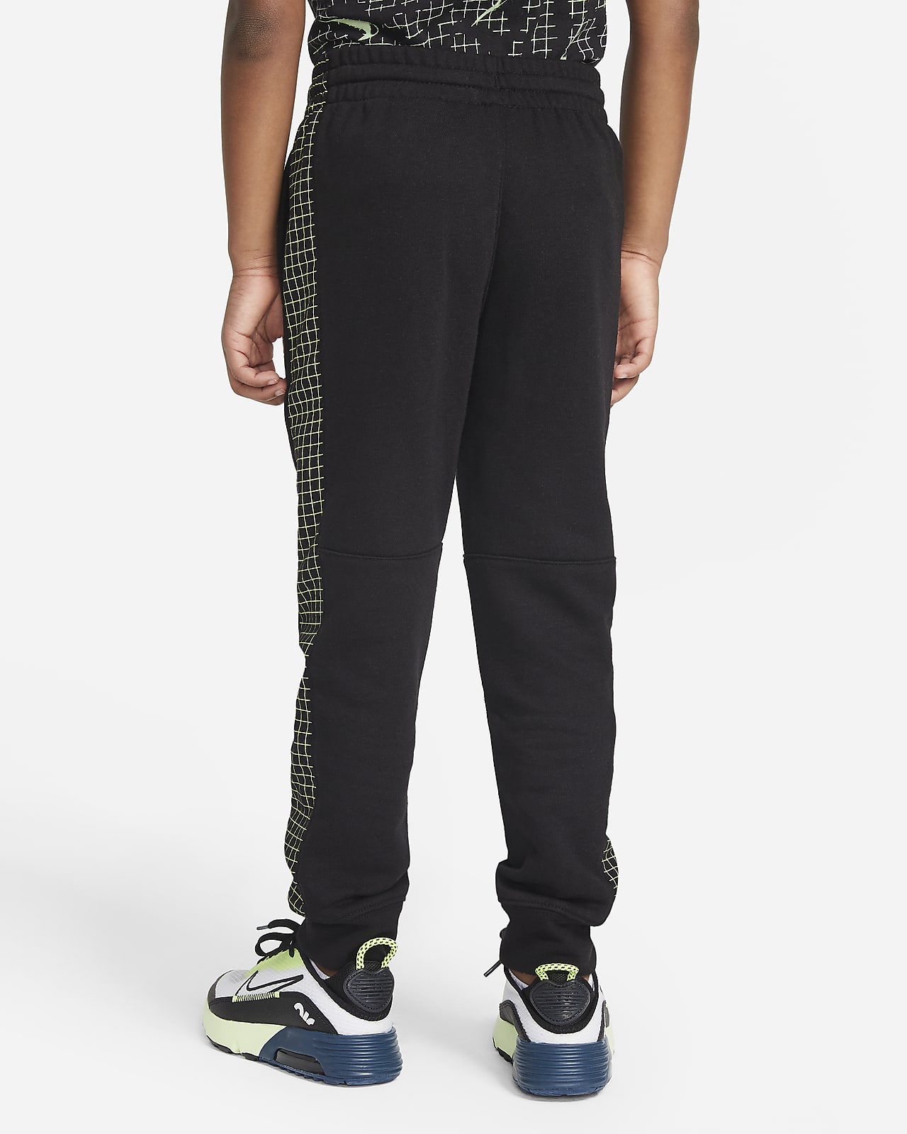 nike air max french terry joggers junior