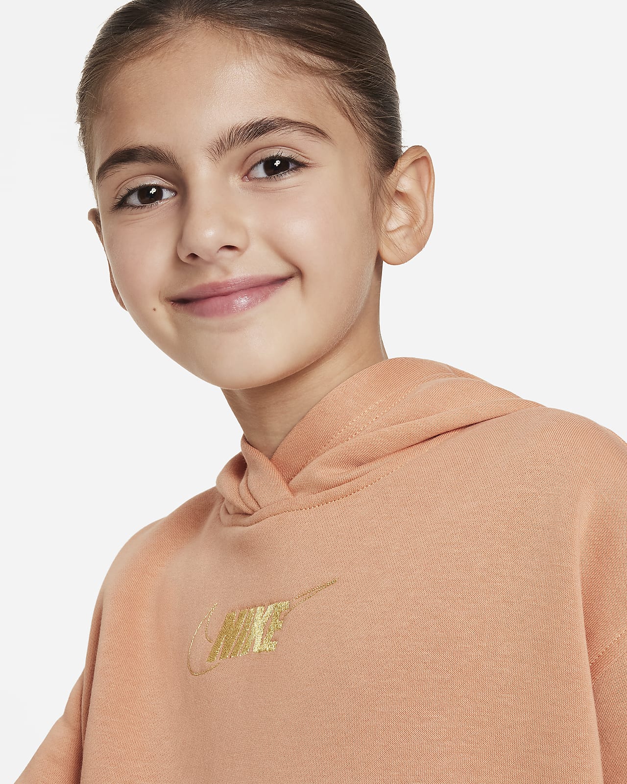 Nike Sportswear Club Fleece Older Kids' (Girls') Hoodie Dress. Nike HR