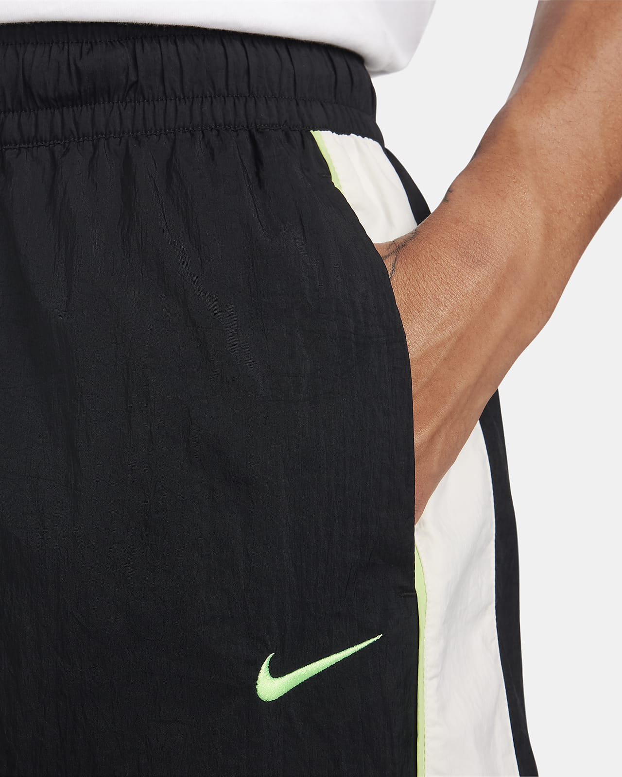 Nike Sportswear Repeat Mens Woven Pants Beige, £33.00