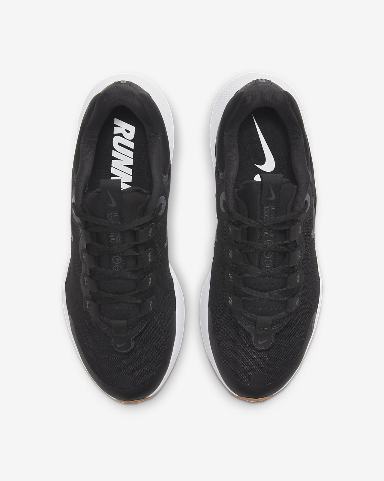 black nike shoes womens running