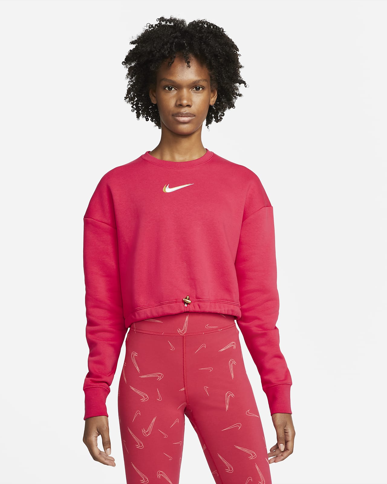 nike swoosh women's sweatshirt