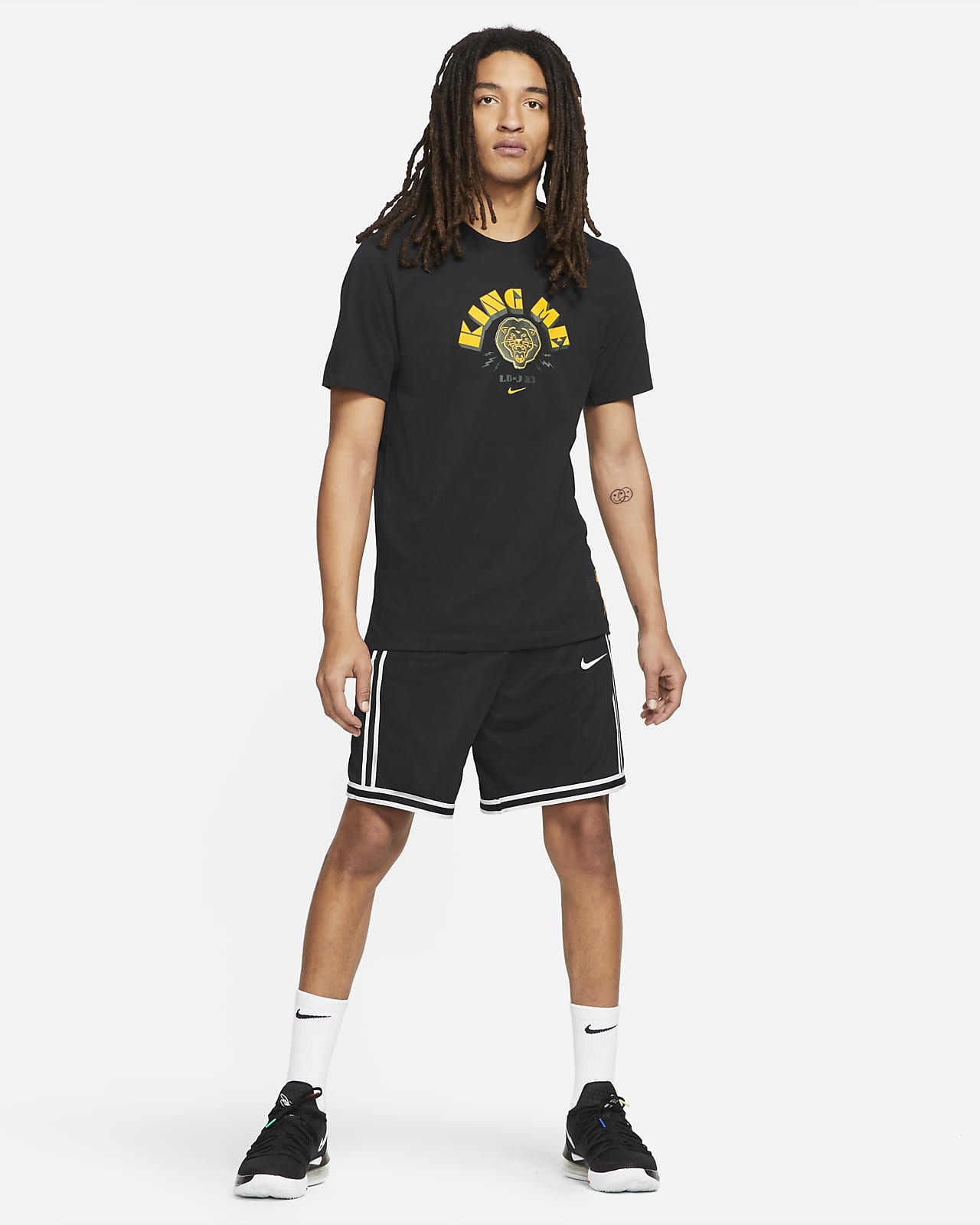 nike lebron dri fit t shirt
