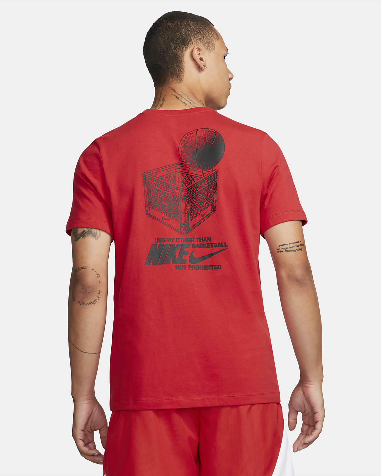 NikebasketballTshirt til mænd. Nike DK