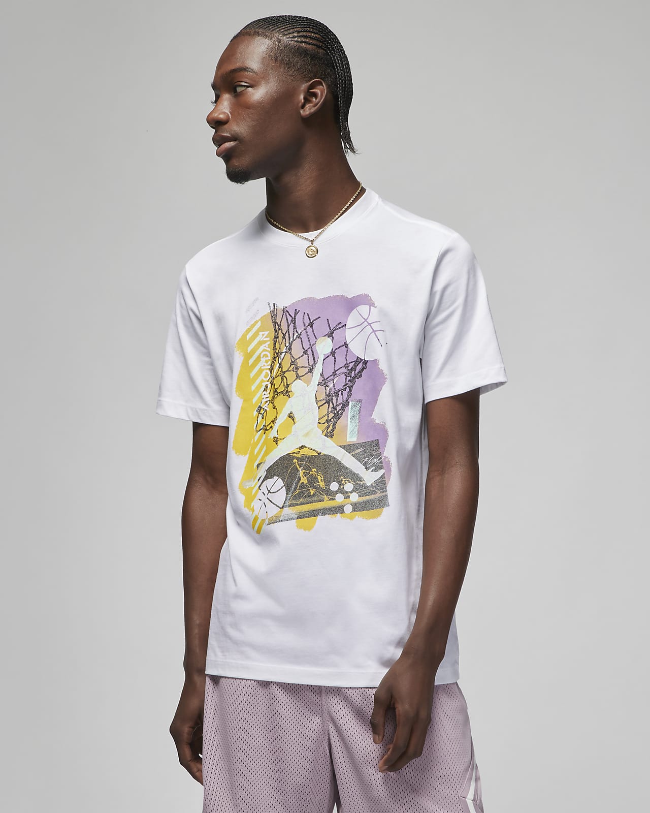 Jordan Brand Men's Graphic T-Shirt - White
