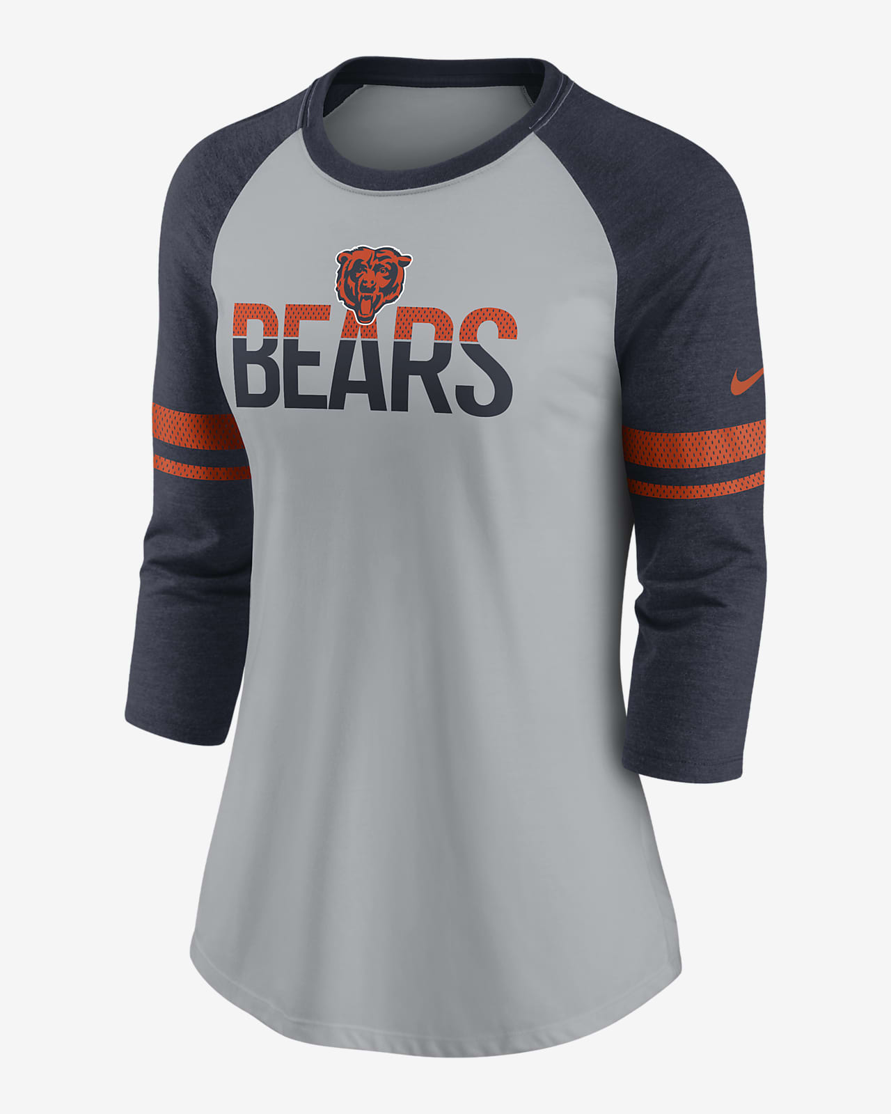 Soft As A Grape NFL Chicago Bears Womens Maternity V-Neck Short Sleeve Tee,  Navy, Small : Sports & Outdoors 