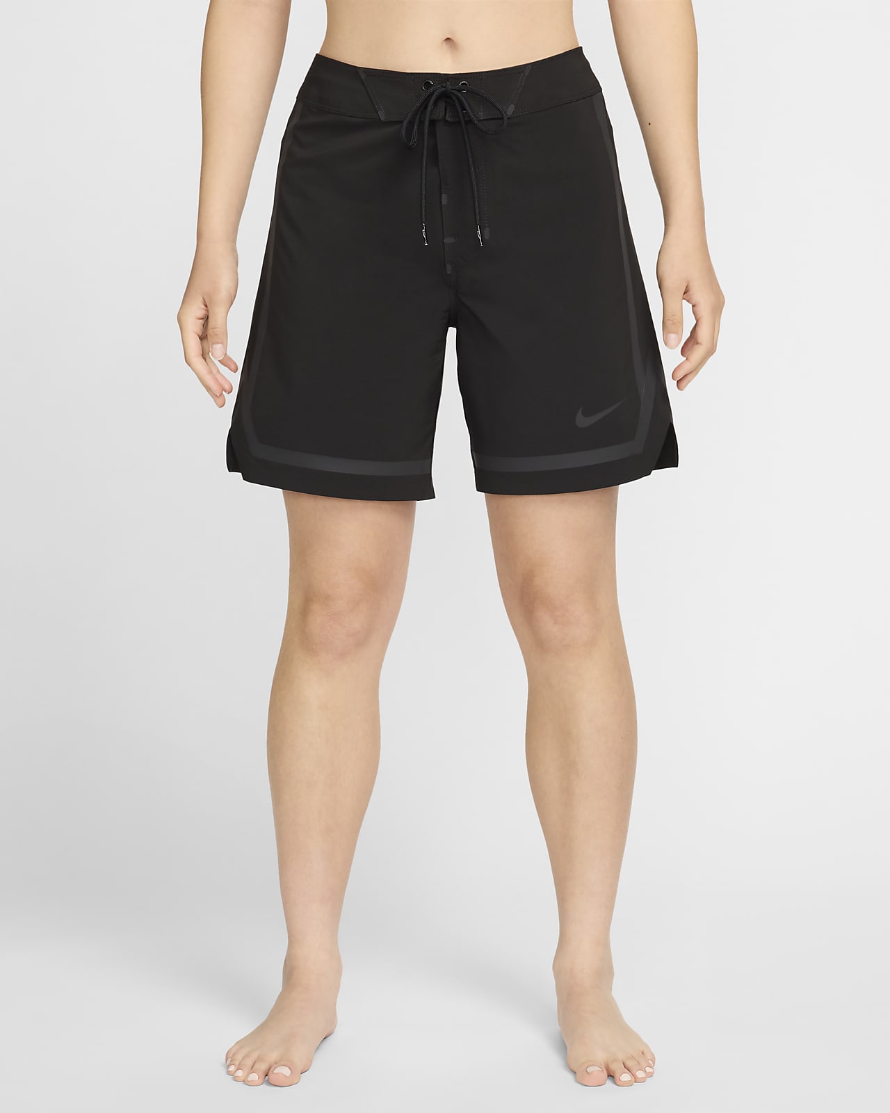 Shorts de playa de 18 cm para mujer Nike Swim Fadeaway