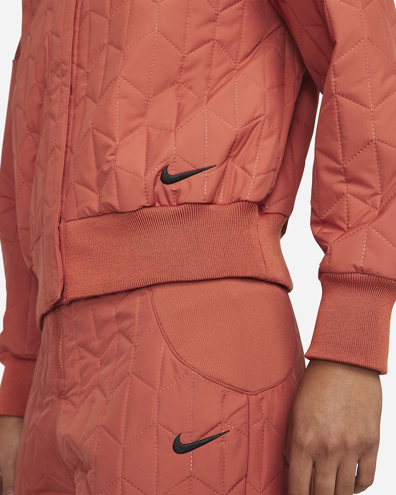 nike quilted