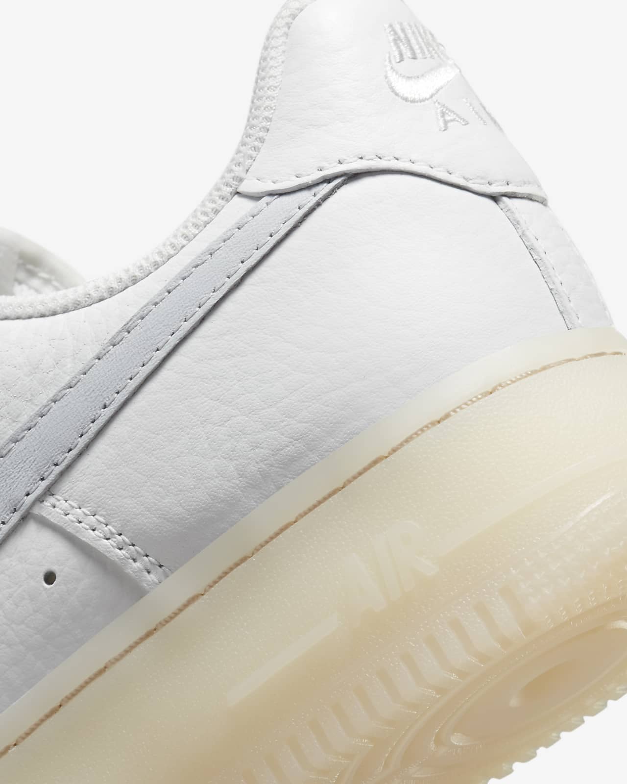 Nike Air Force 1 '07 - White/White-Gum Light Brown 8.5