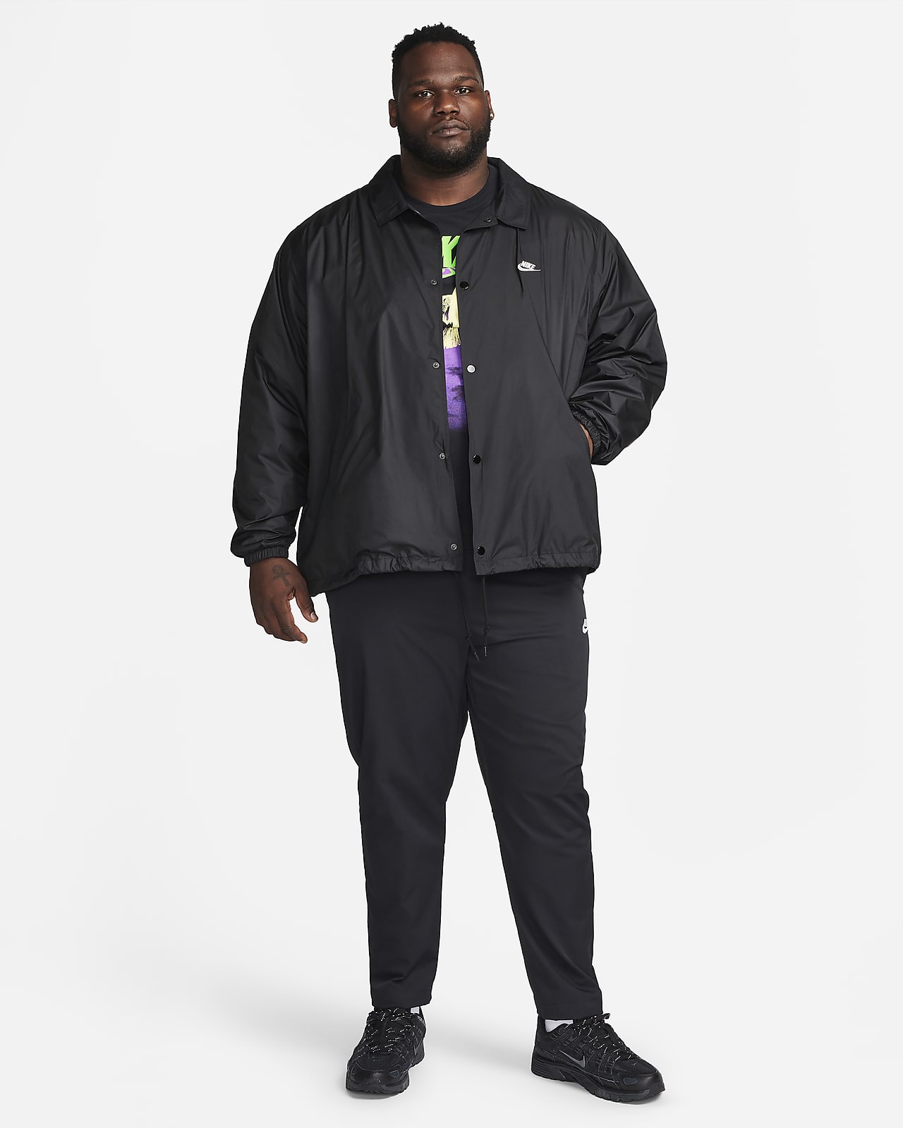 Nike coaches hot discount jacket