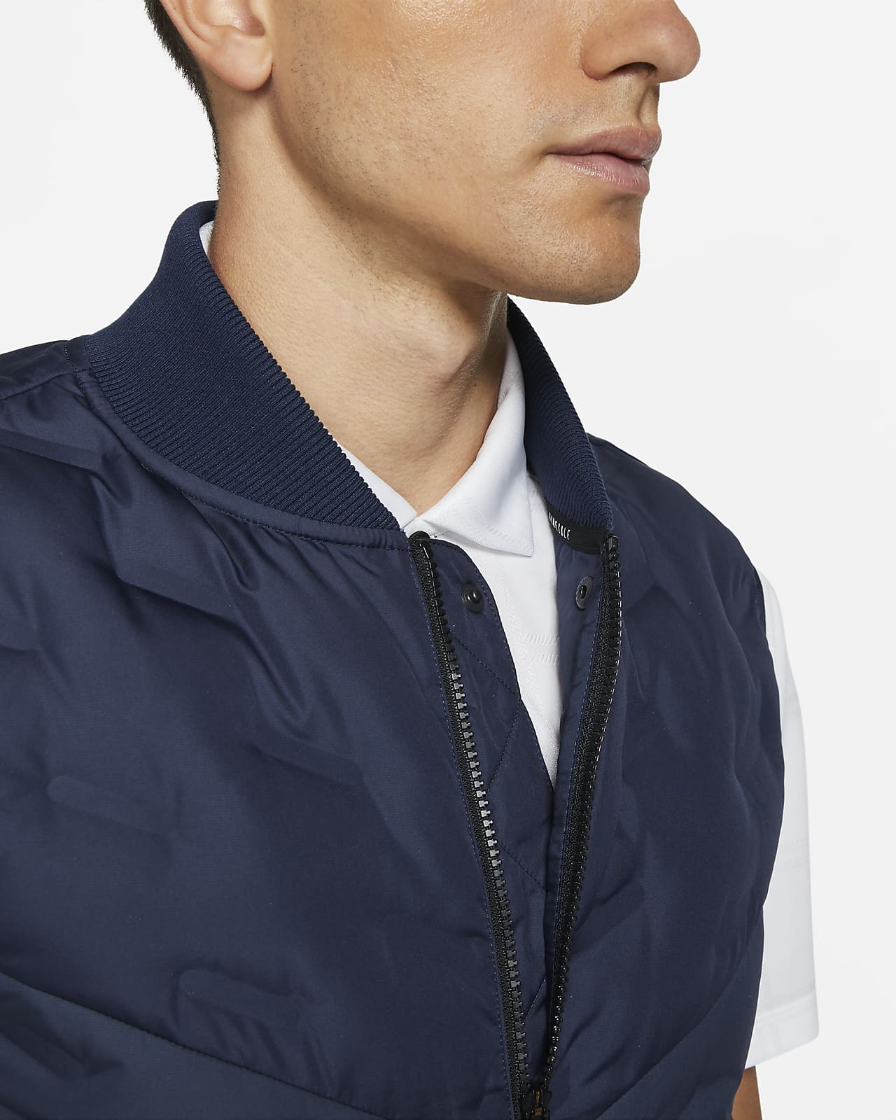 nike grey gilet