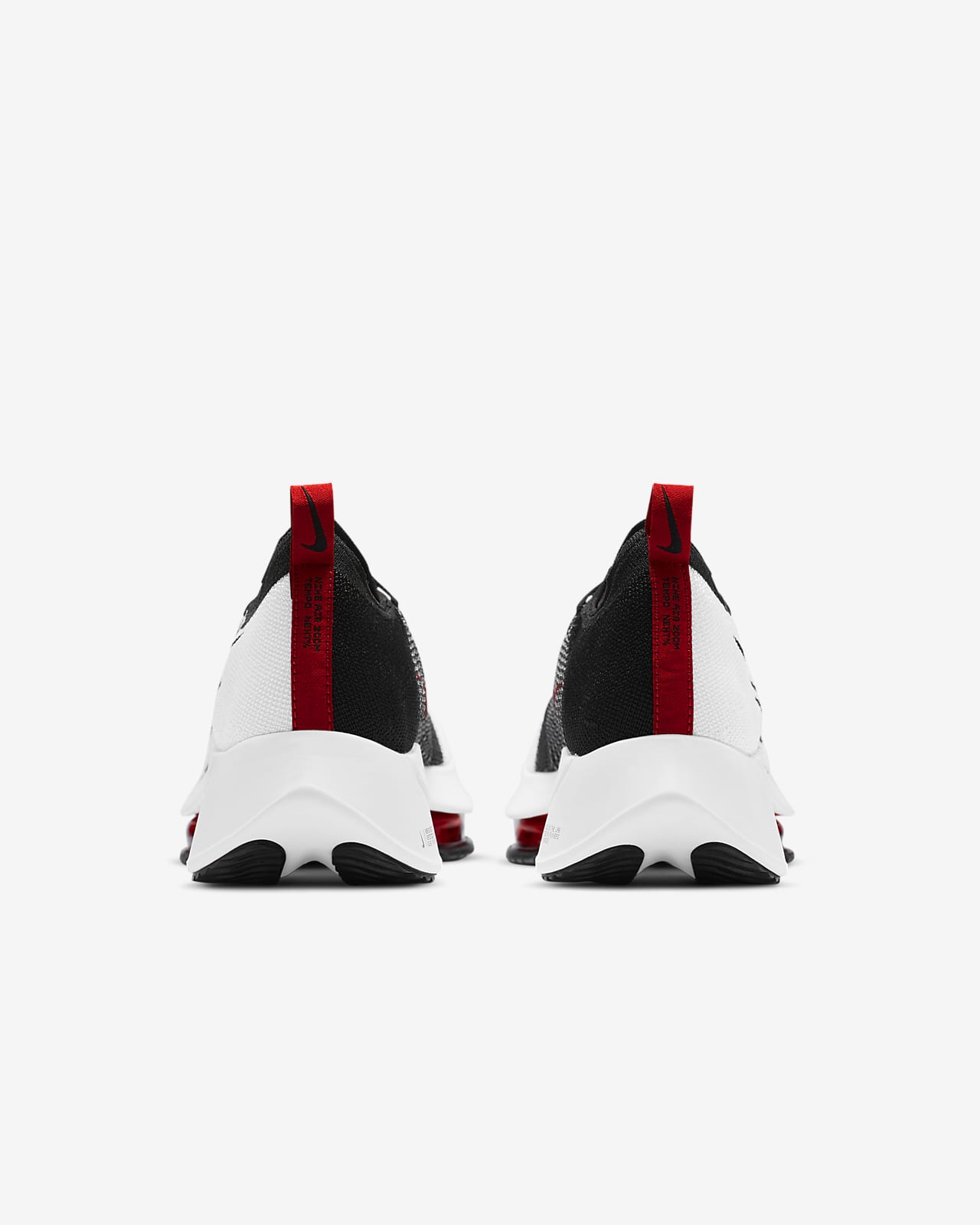 nike zoom white black