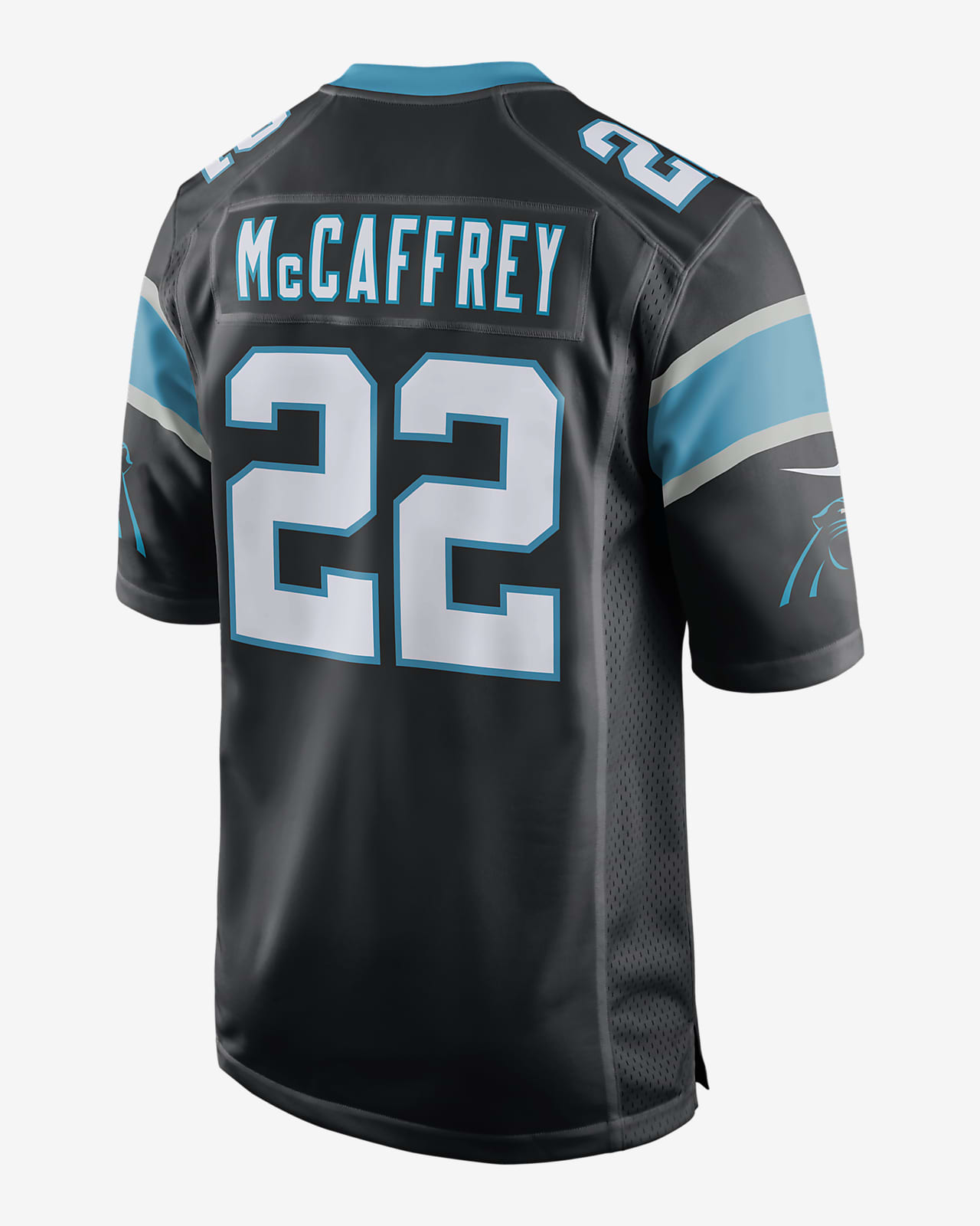 NFL Carolina Panthers (Christian Mccafrey) Men's Game Football Jersey