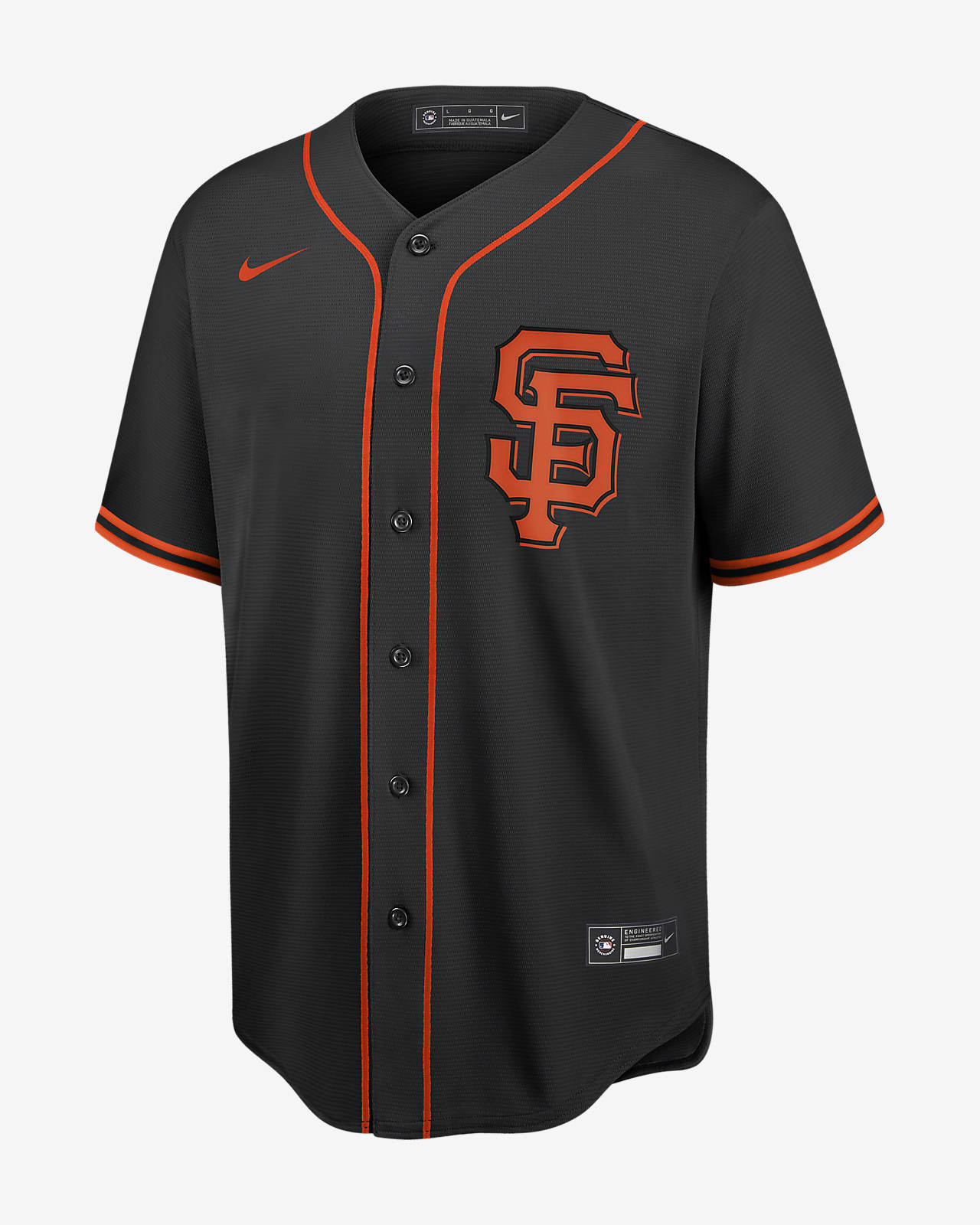 youth giants baseball jersey