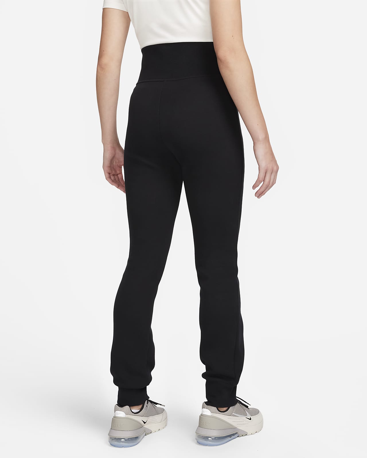Pants con cierre de ajuste slim y de tiro alto para mujer Nike Sportswear  Tech Fleece.