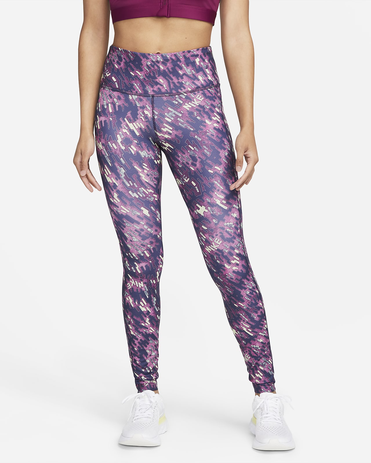 Mid-Rise Pocket Running Leggings. Nike NL