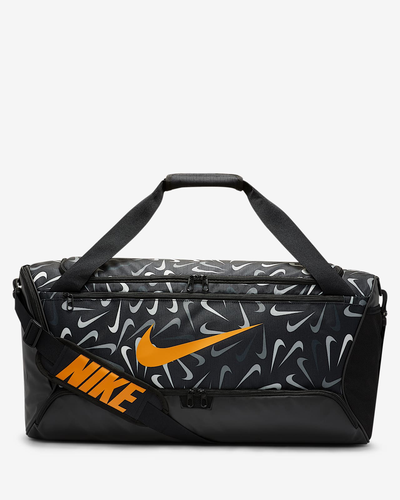 Maleta de entrenamiento estampada Nike Brasilia 9.5 (mediana, 60L). Nike.com