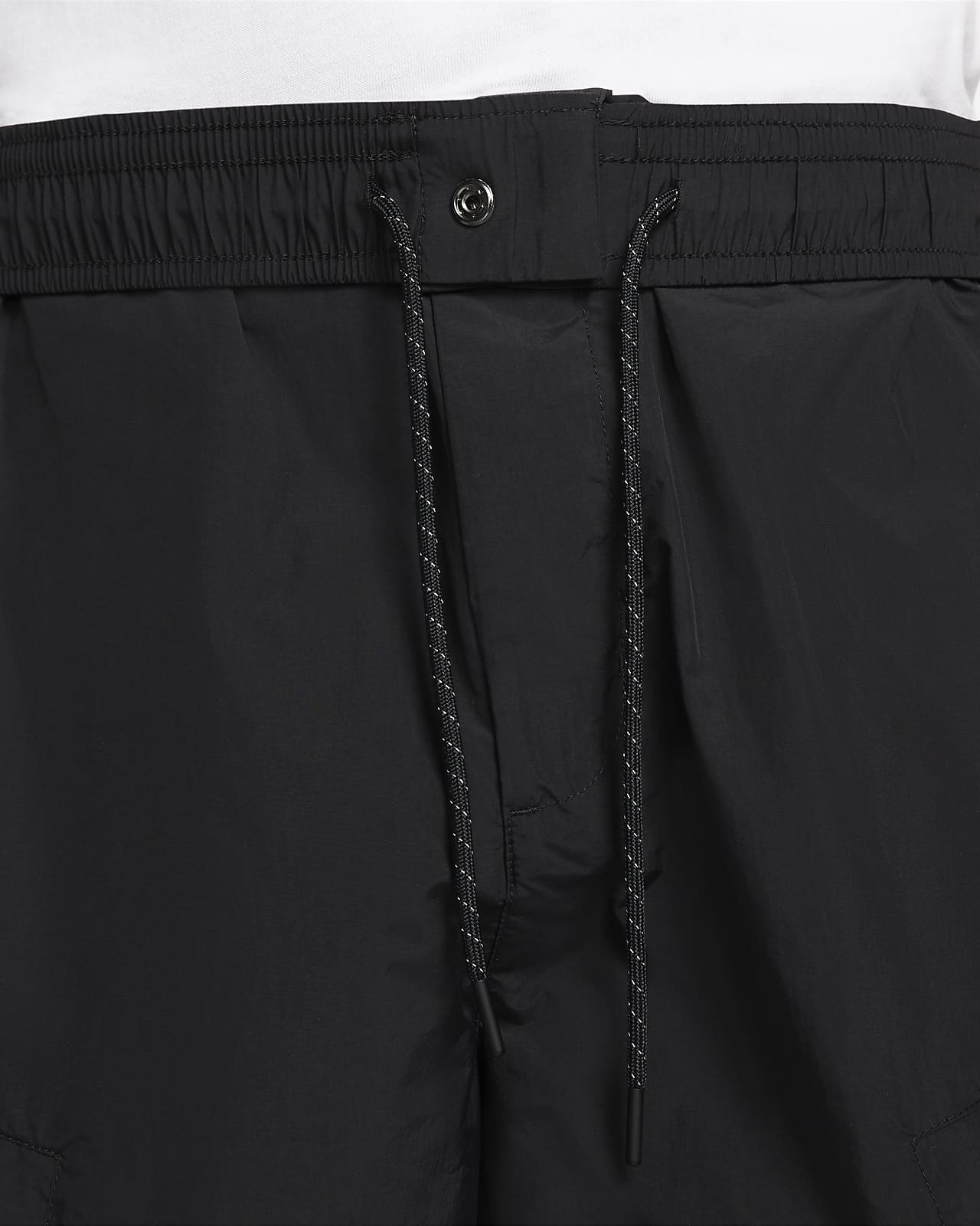 woven unlined utility shorts