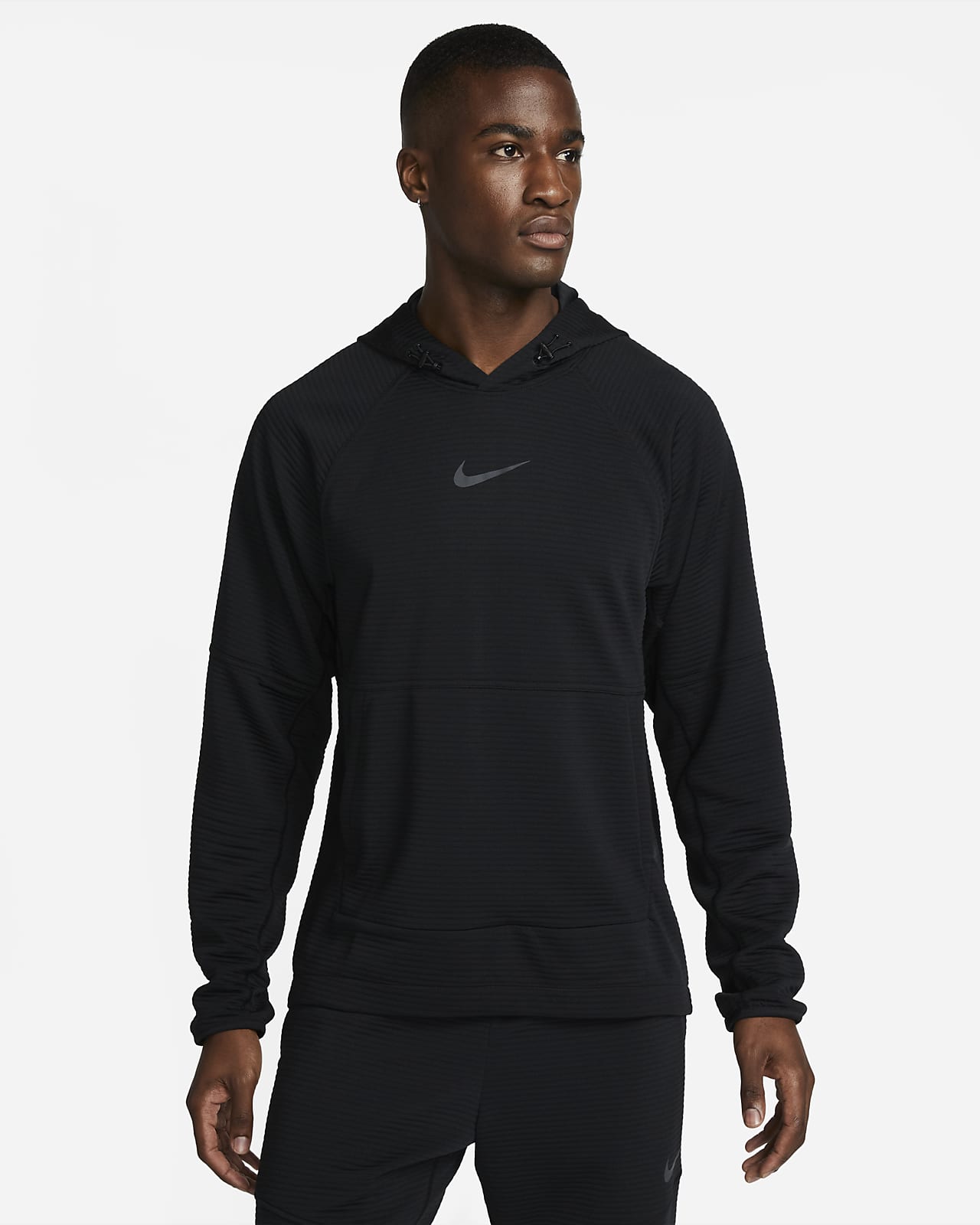 Rubicundo Acelerar Mirar atrás Nike Pro Dri-FIT Fleece-Fitness-Pullover für Herren. Nike LU