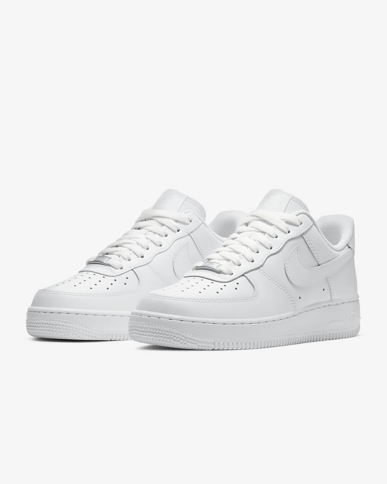 white nike air force 1 size 8