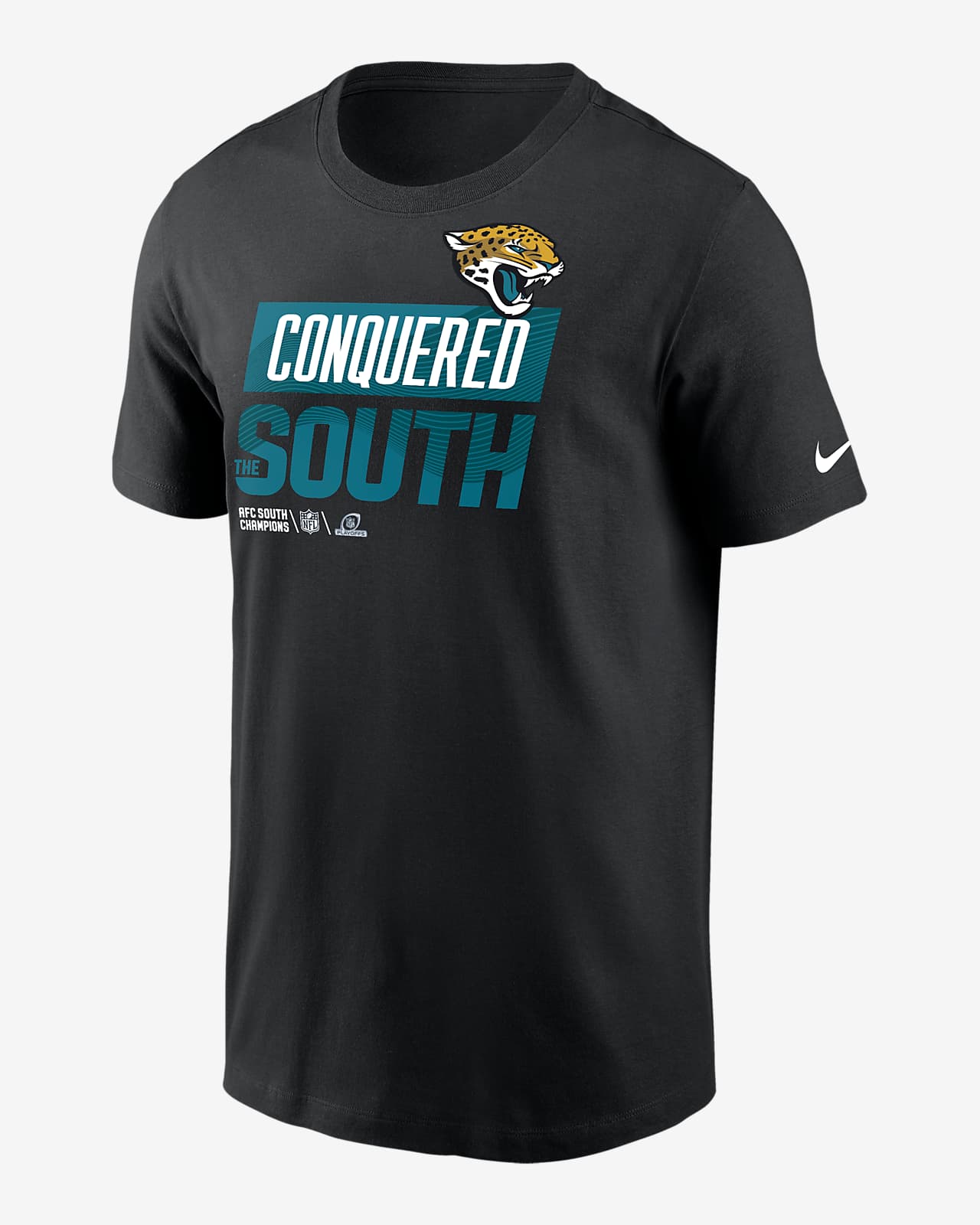 Nike 2022 AFC South Champions Trophy Collection (NFL Jacksonville Jaguars)  Men's T-Shirt