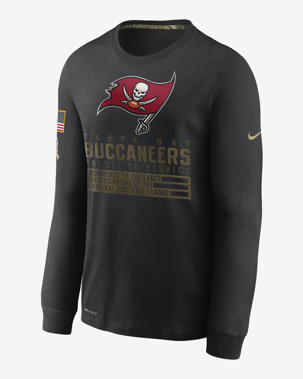 salute to service buccaneers hoodie