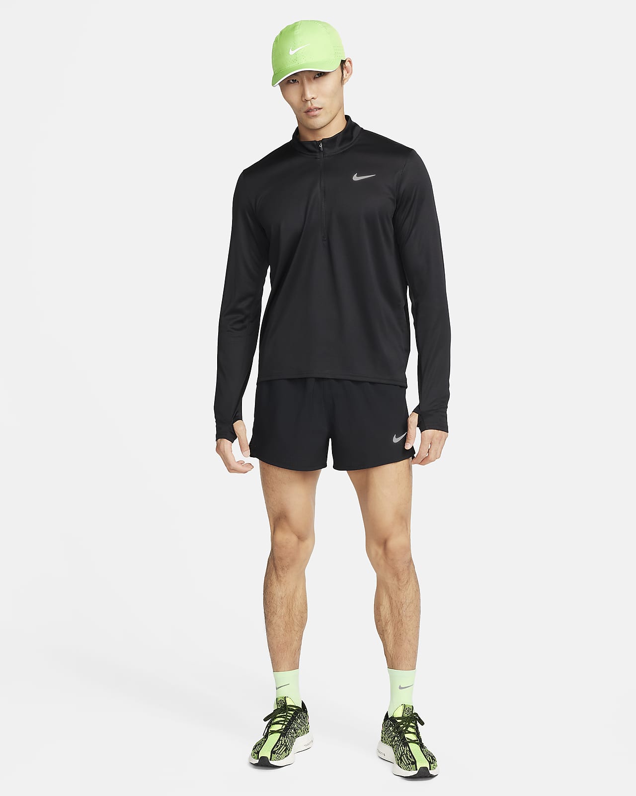 Short de running avec sous-short intégré 8 cm Dri-FIT Nike Fast