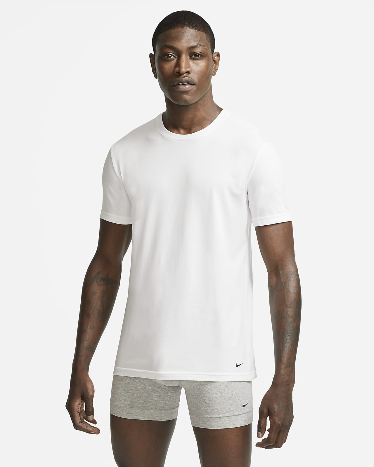 blue shirt with