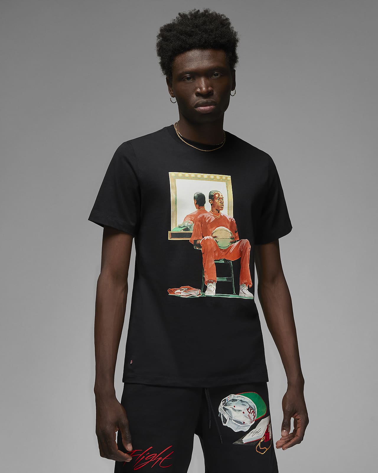 acortar emergencia Berenjena Jordan Artist Series by Jacob Rochester Camiseta - Hombre. Nike ES