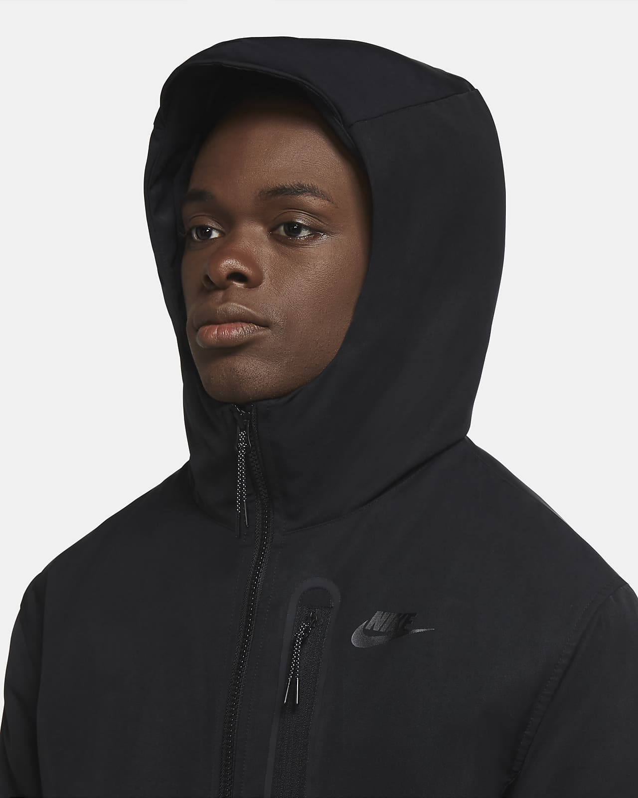 black nike hoodie jacket