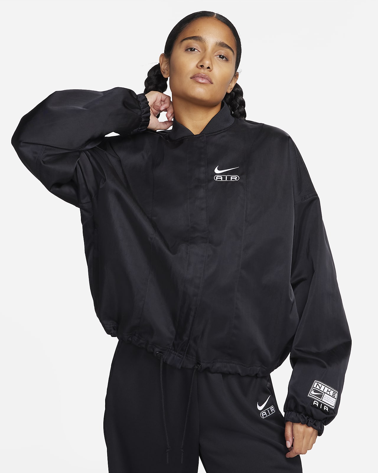 Nike woven outlet long jacket