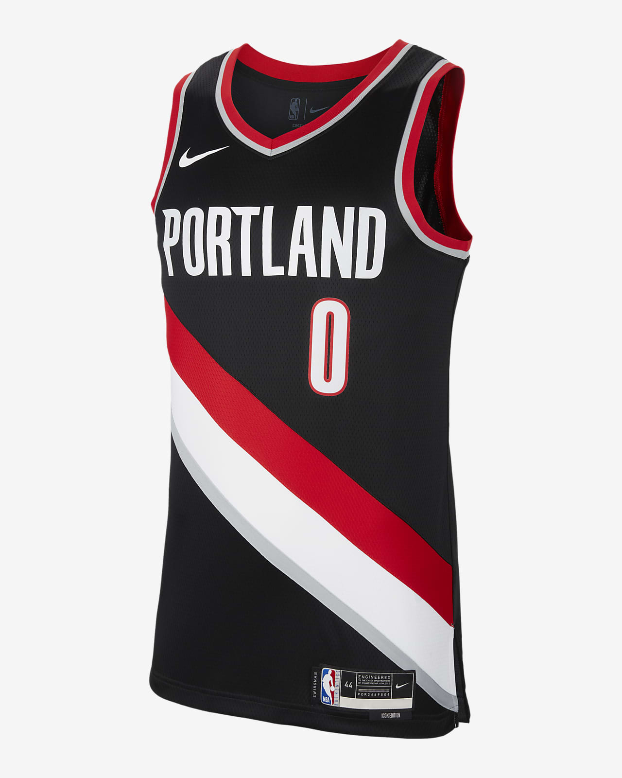 Portland Trail Blazers Icon Edition 2022/23 Nike Dri-FIT NBA Swingman-drakt til herre