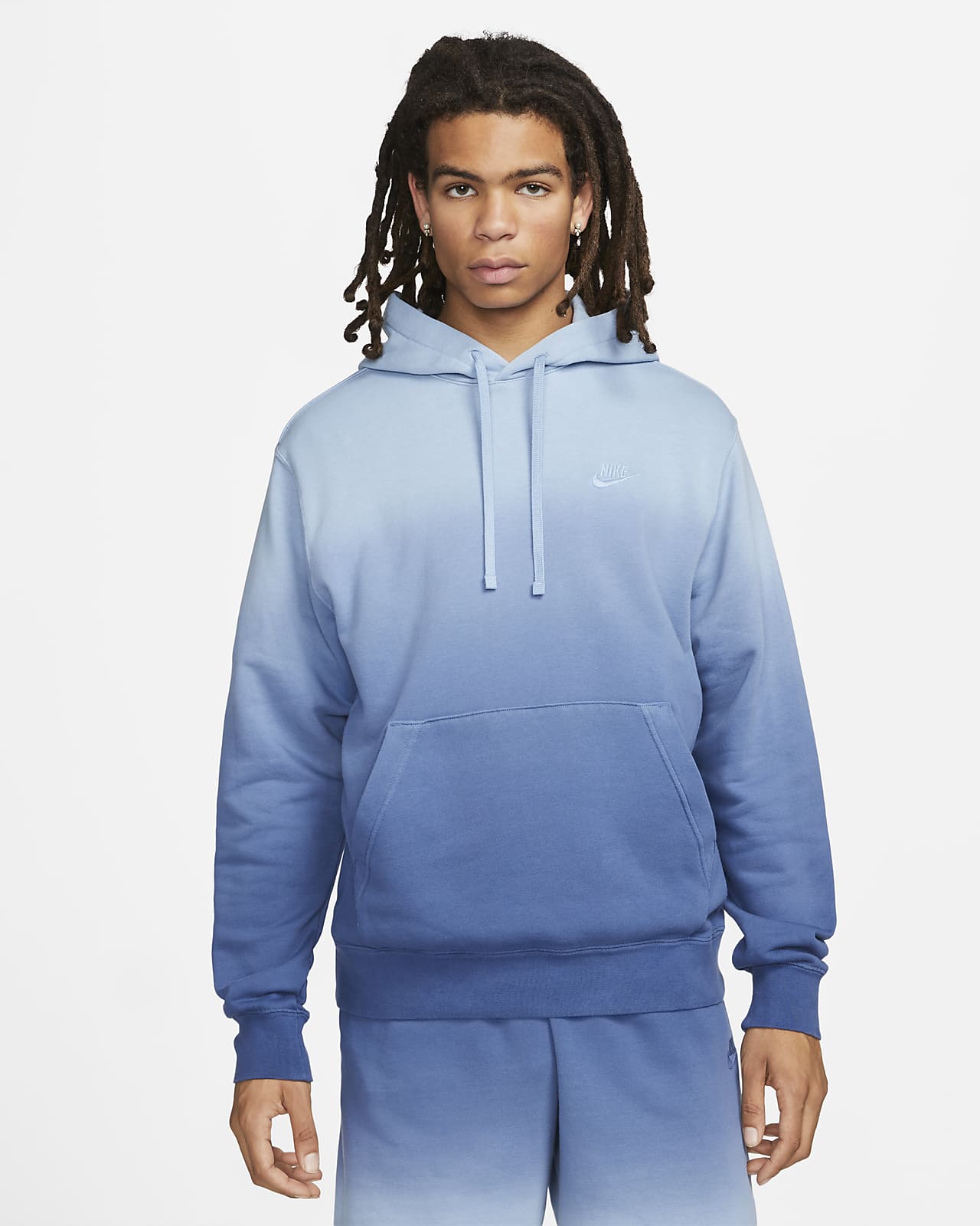 Nike Sportswear Fleece+ Sudadera con capucha de French terry degradado - Hombre. Nike ES