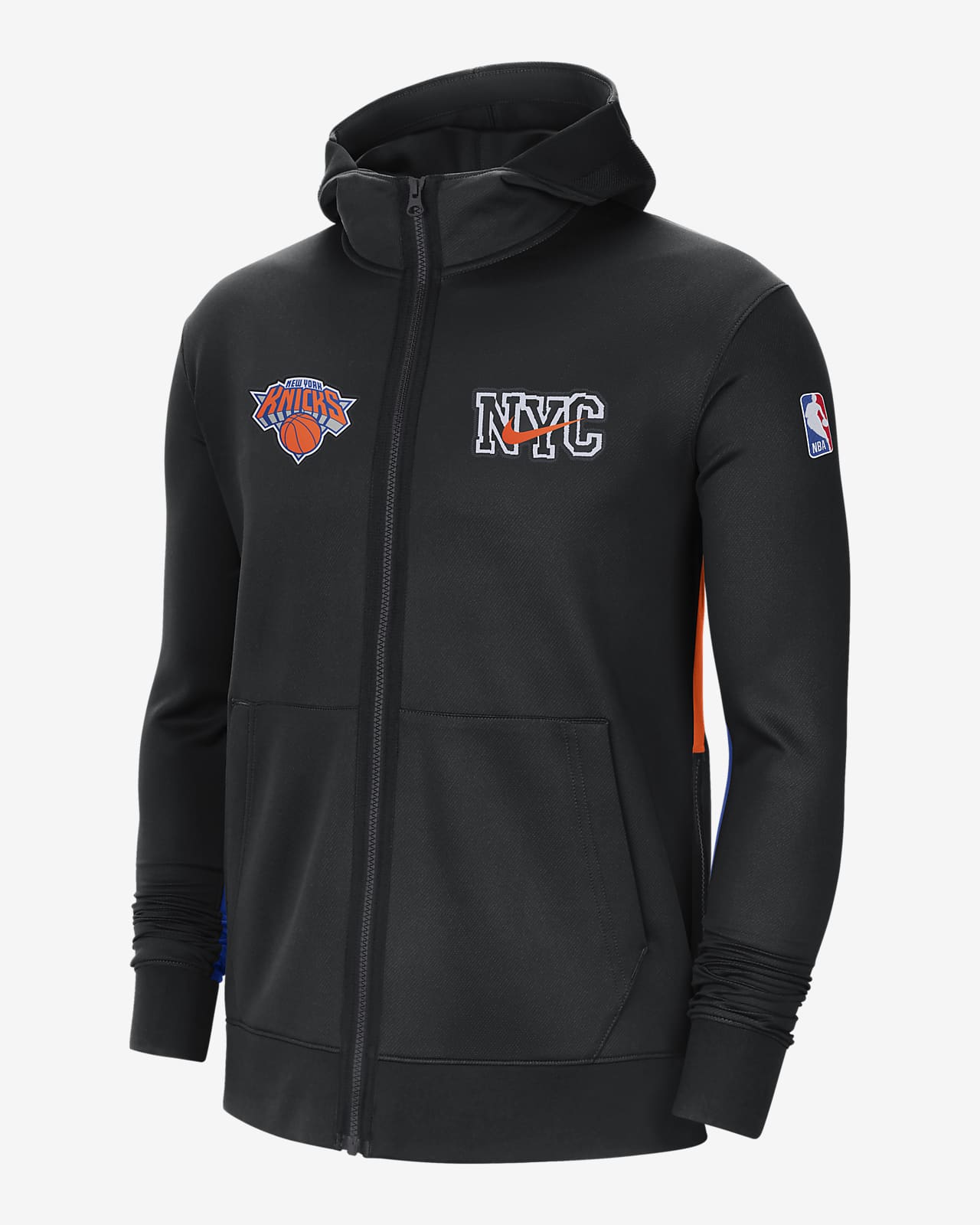 New York Knicks Showtime City Edition Nike Therma Flex NBA-Hoodie für Herren