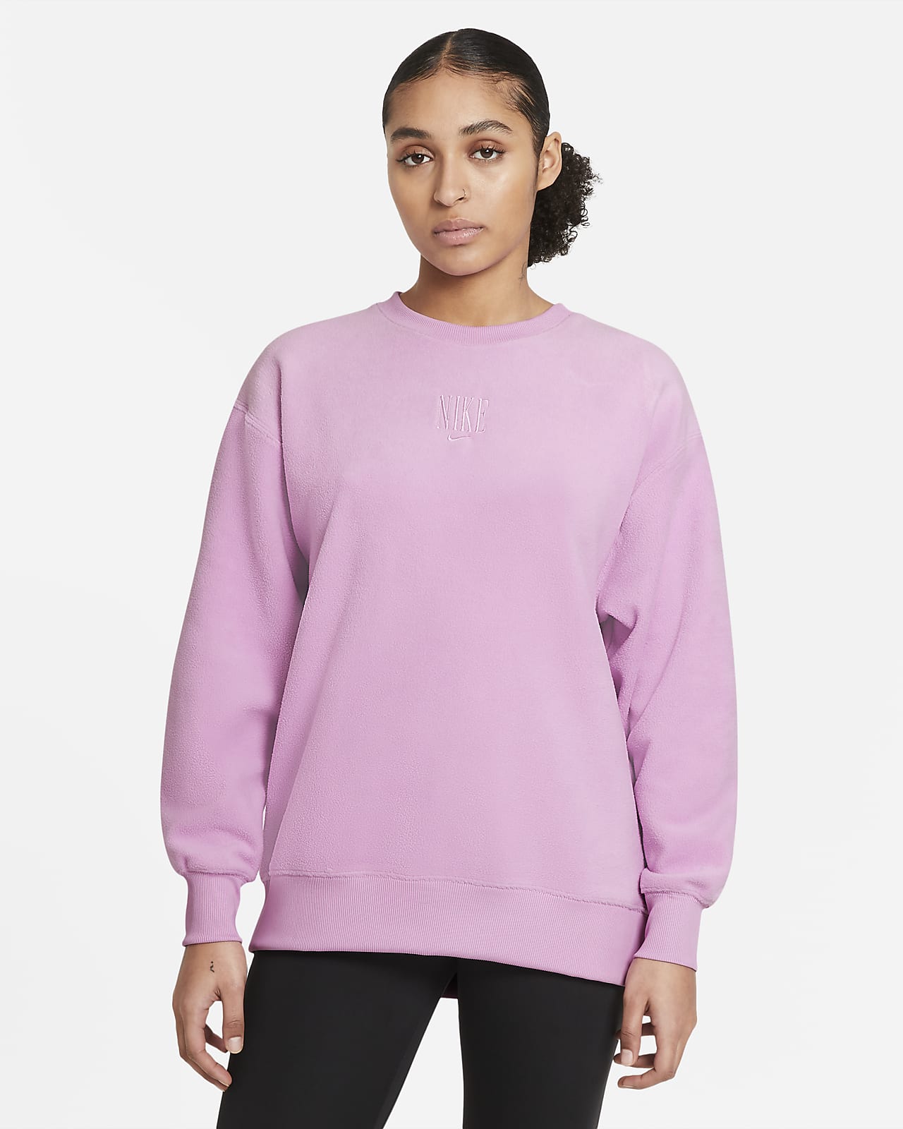 women's nike therma training crewneck sweatshirt