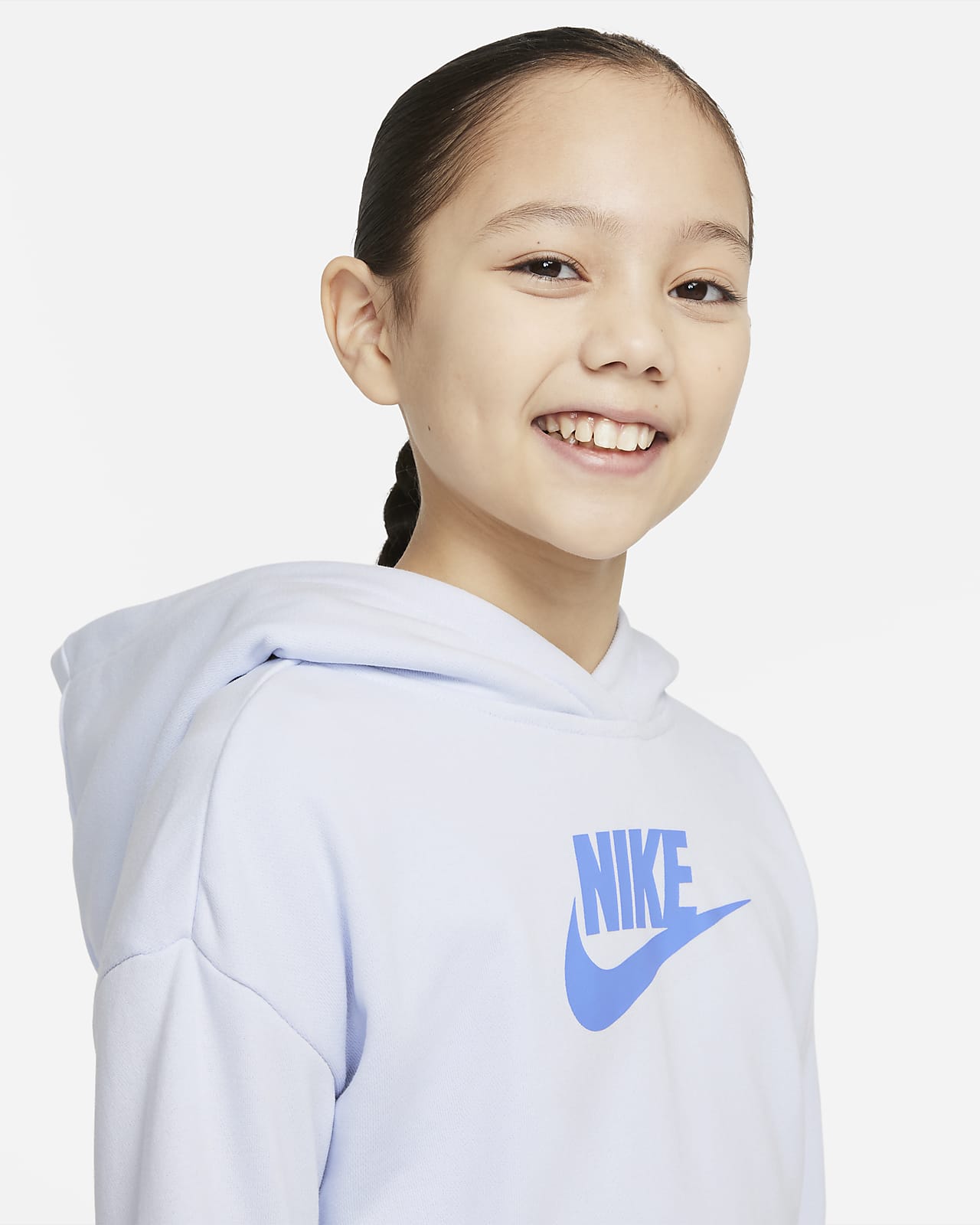 Sudadera Crop Essential Gris | Sudaderas y jerséis Nike Mujer • Daily Images