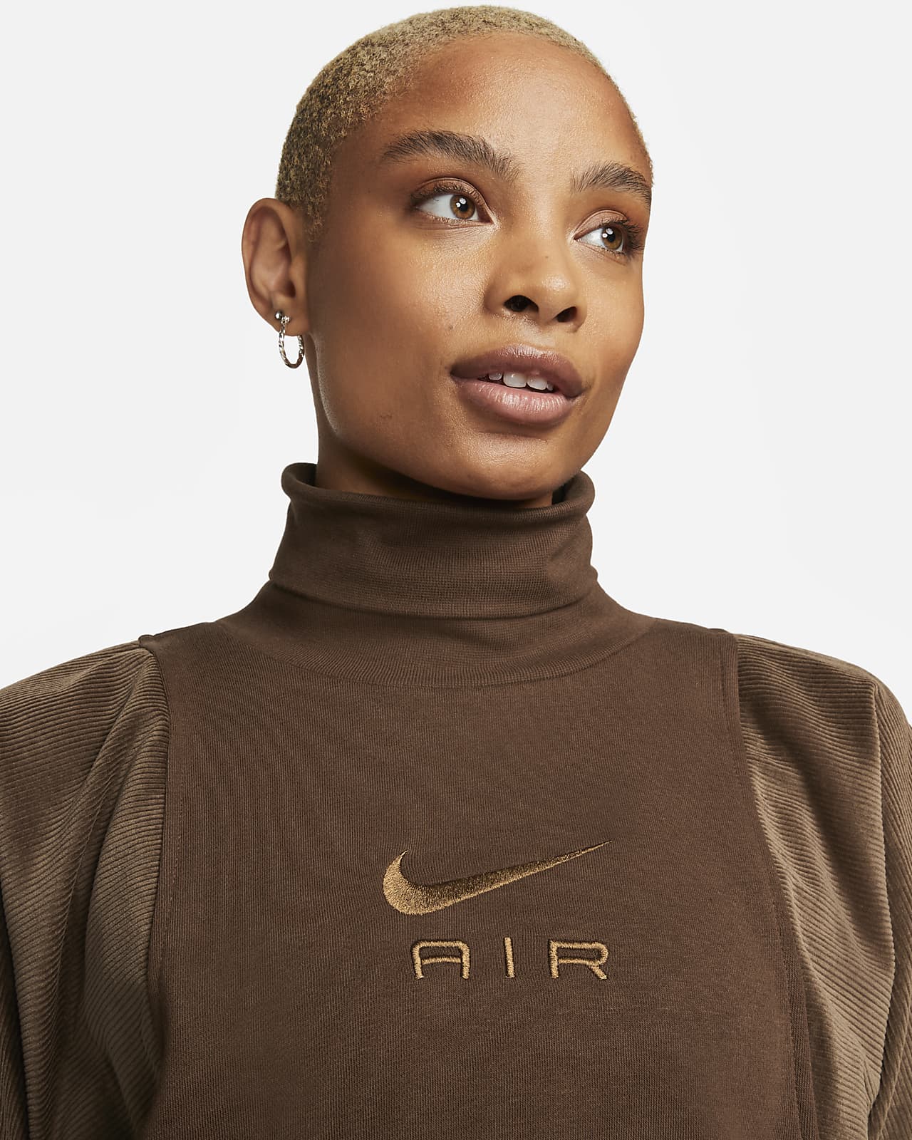 nike air fleece top