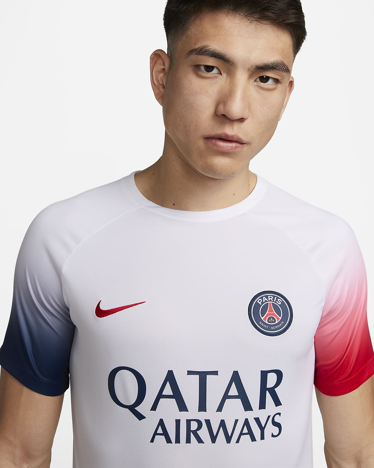 Paris Saint-Germain Academy Pro Men's Nike Dri-FIT Pre-Match Soccer Top