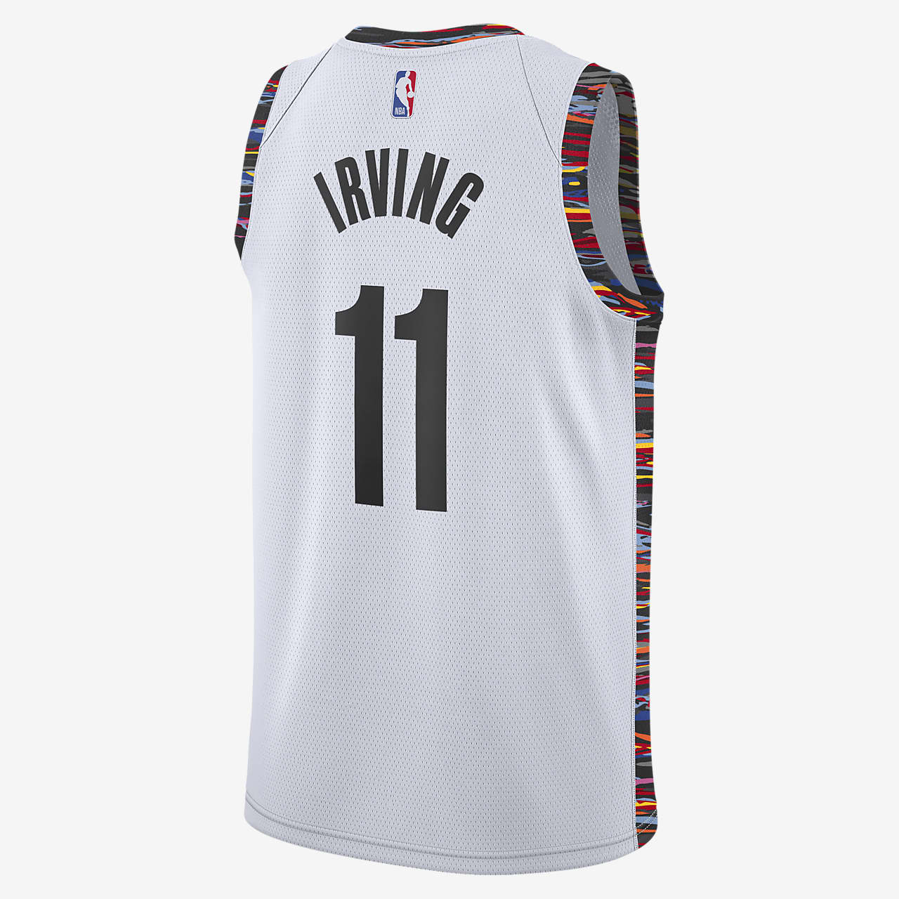 Kyrie Irving #11 Brooklyn Nets Basketball Trikot Stitched City Edition Weiß 