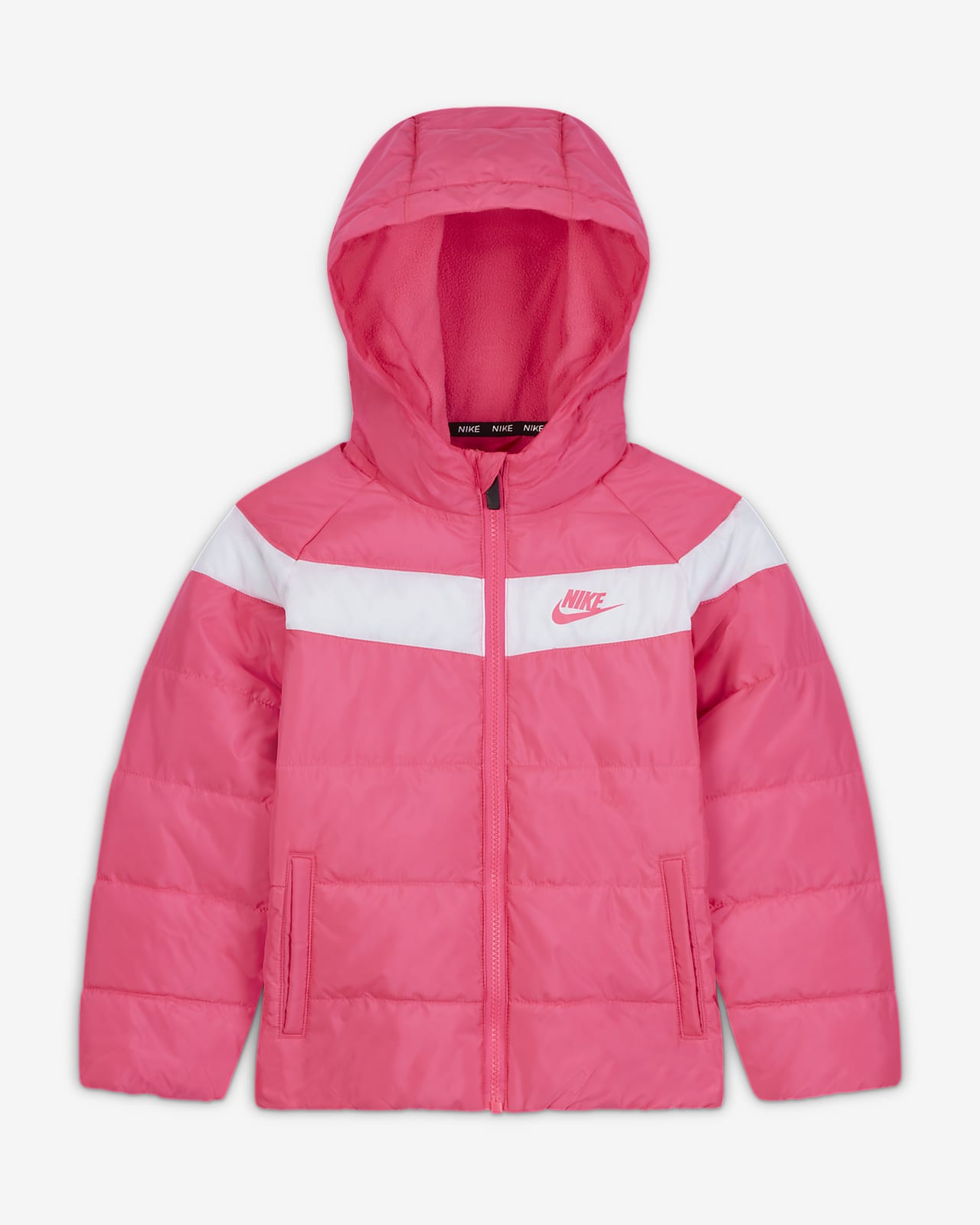 nike pink coat