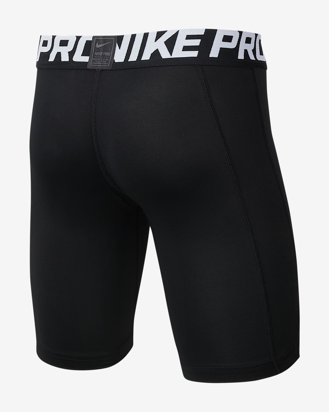 kids black nike shorts