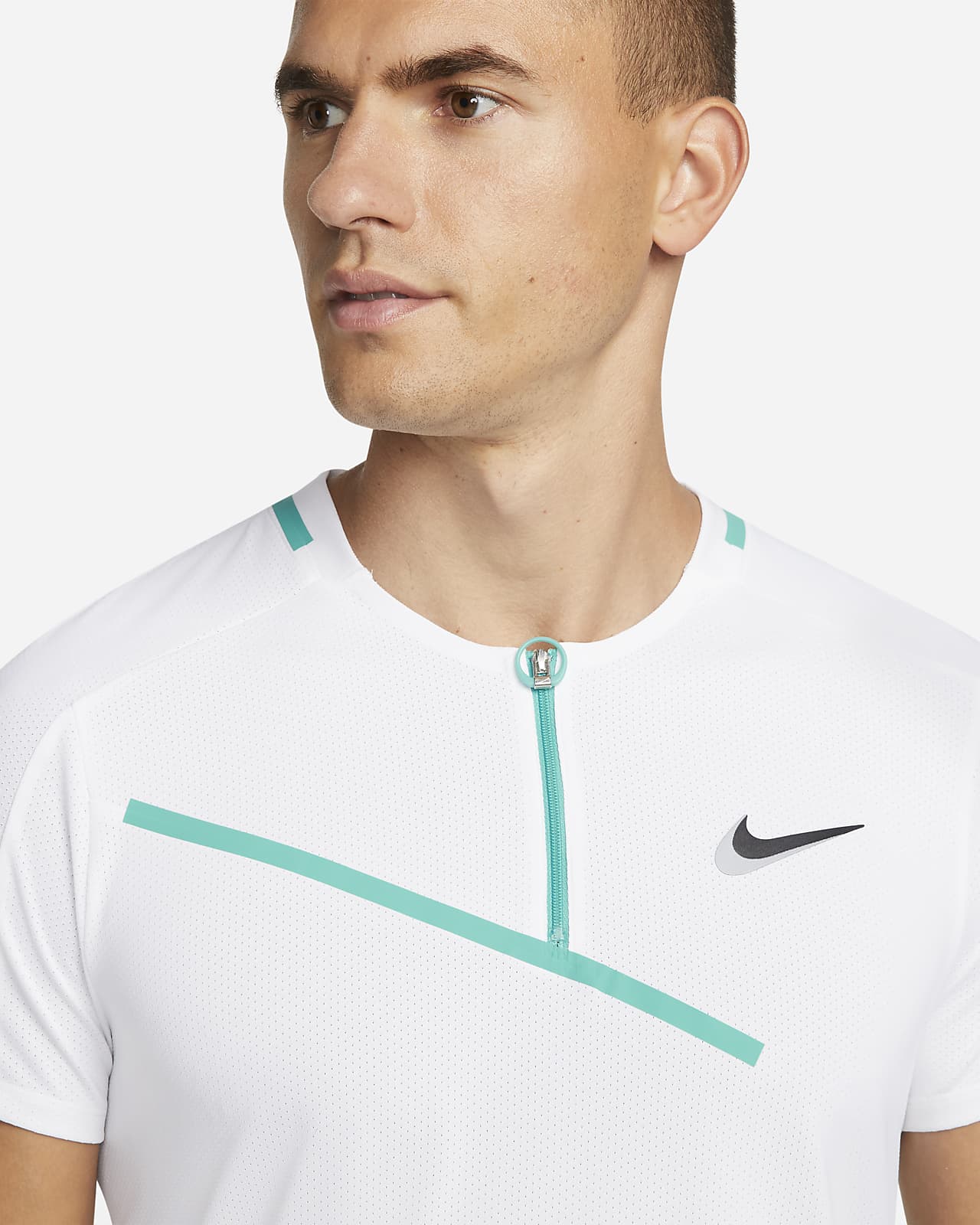 Polo de tennis NikeCourt Slam pour Homme. Nike CH