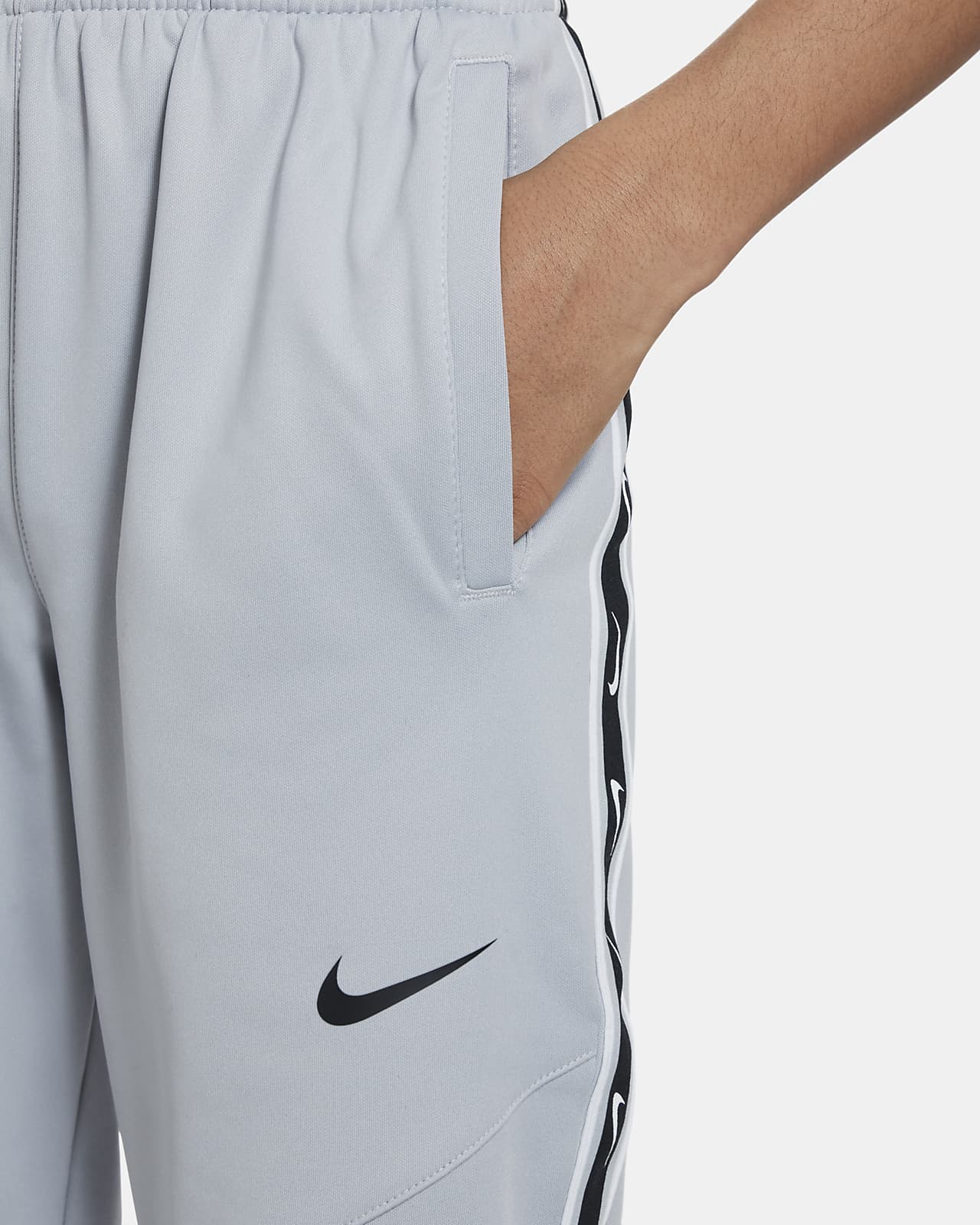 nike black repeat joggers