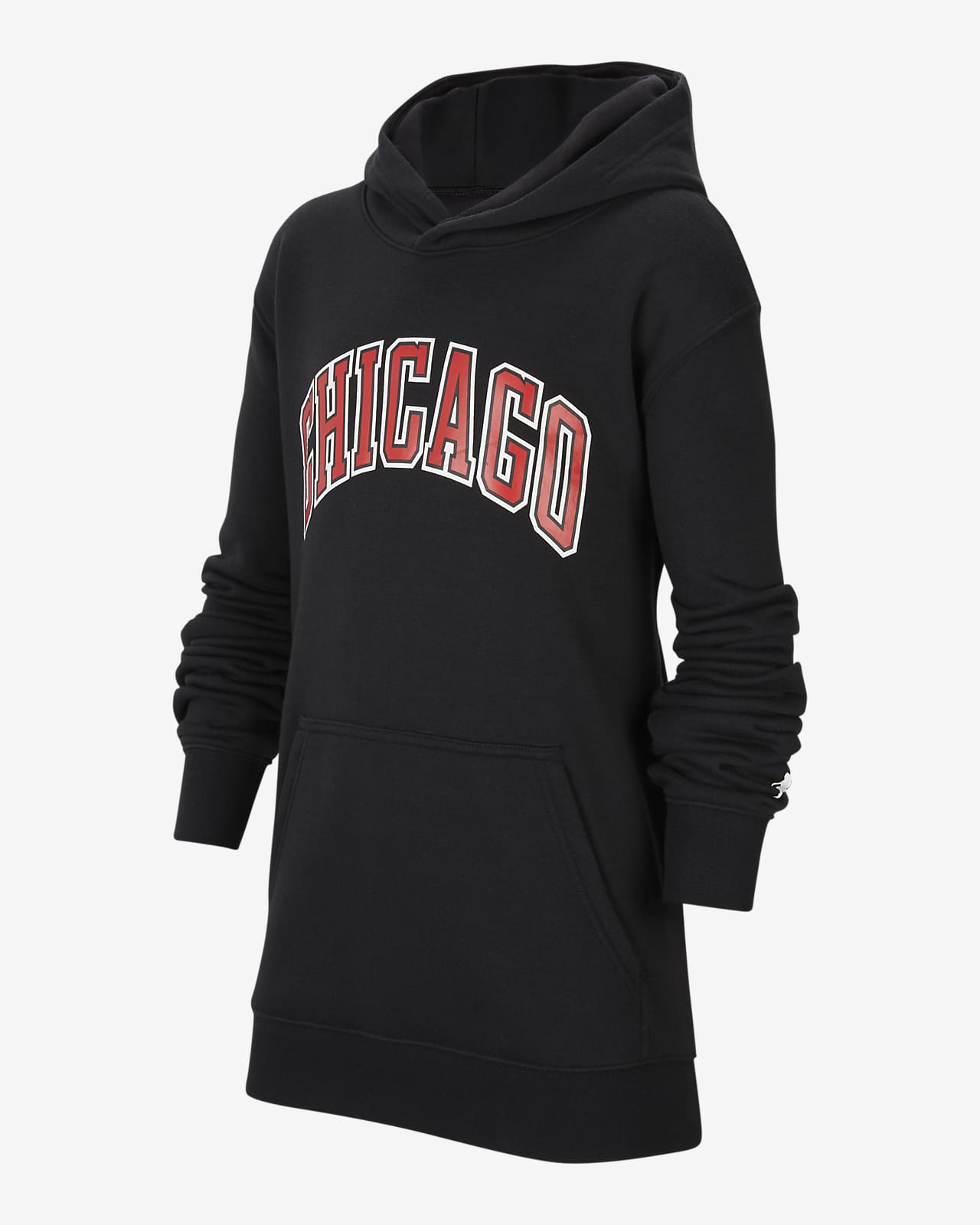 chicago bulls nike hoodie black