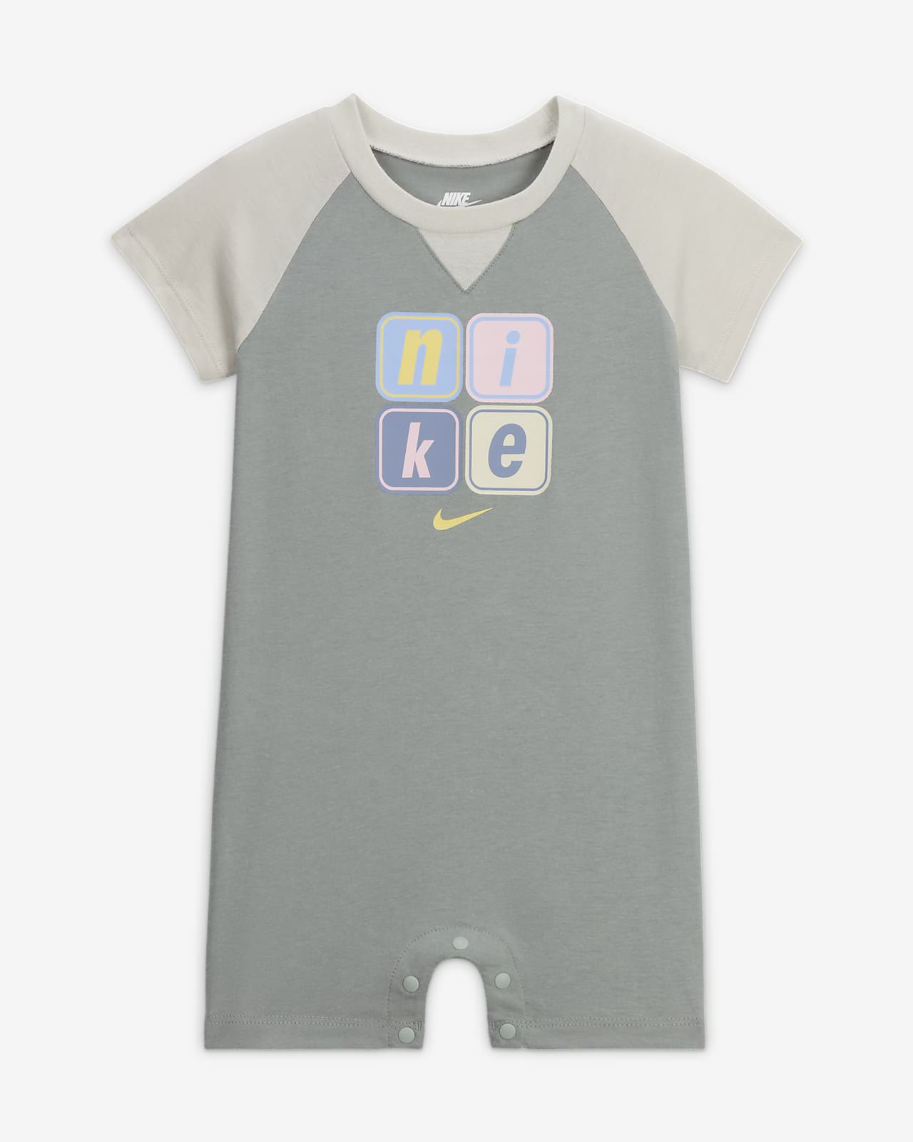 Grey shop nike romper