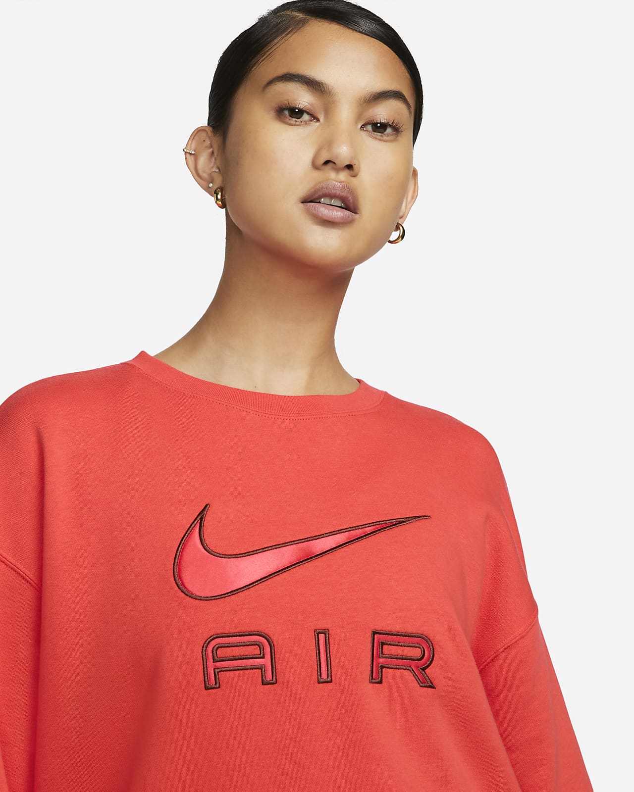 womens crew neck sweatshirt nike